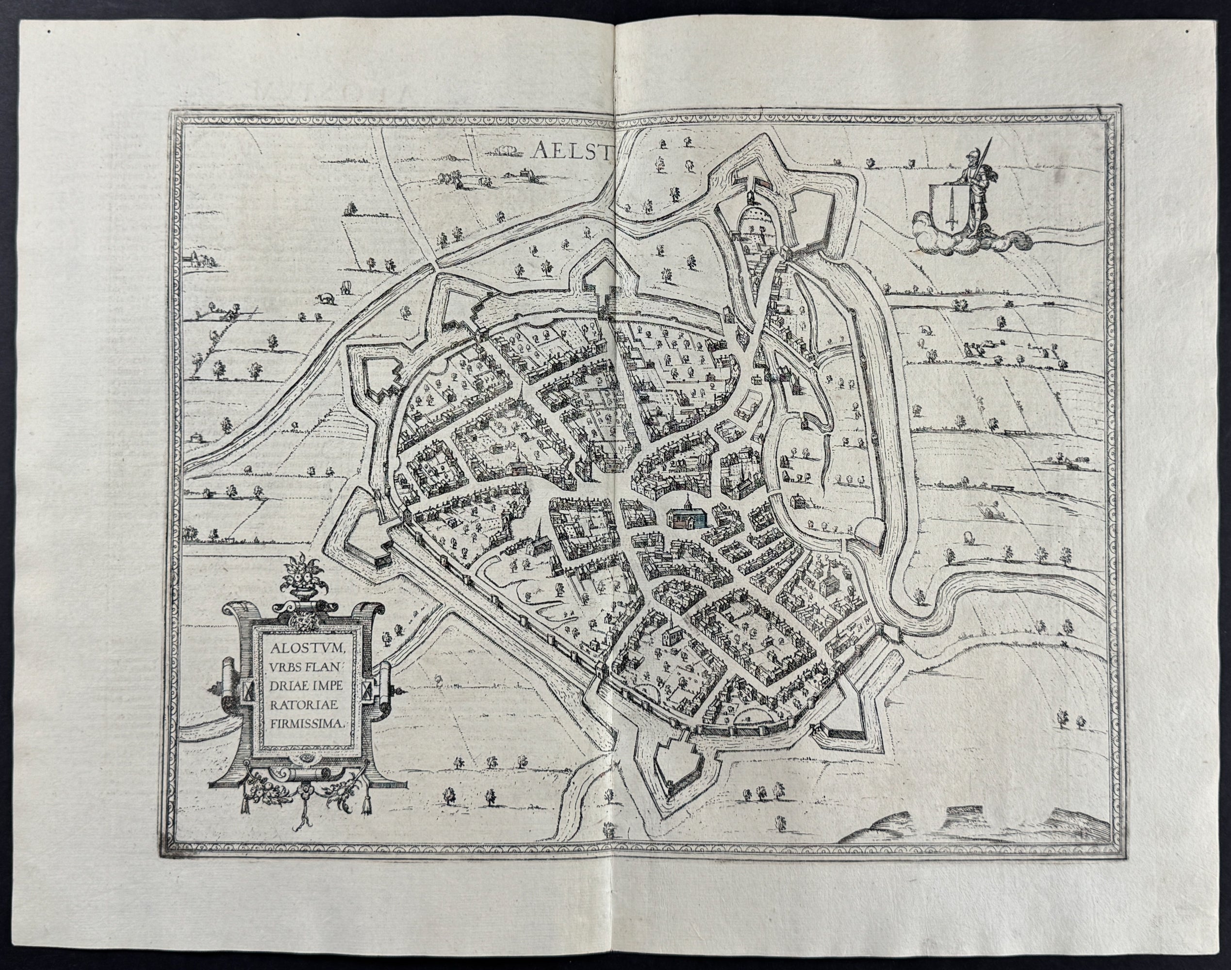 View of Aalst, Belgium