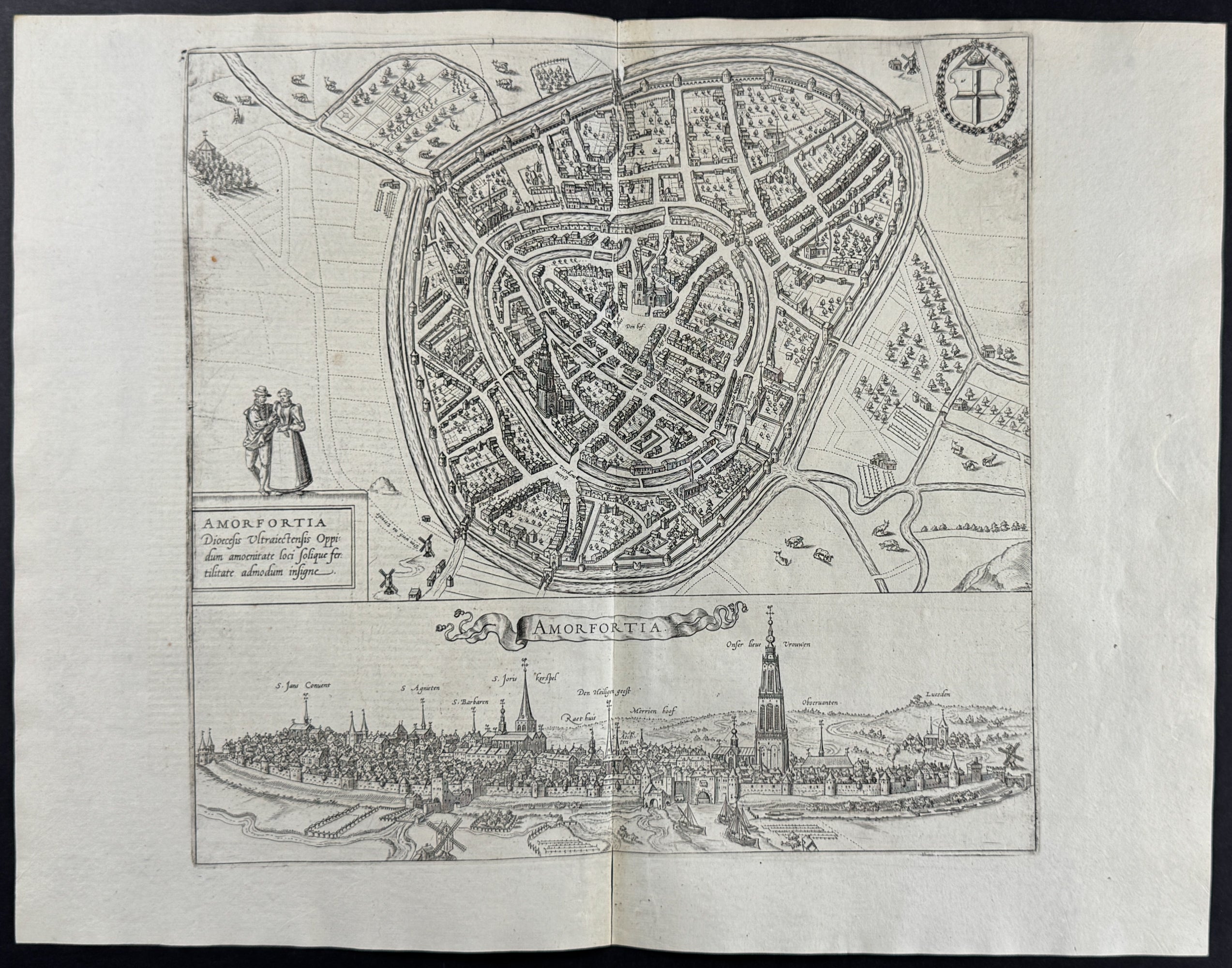 View of Amersfoort, Netherlands