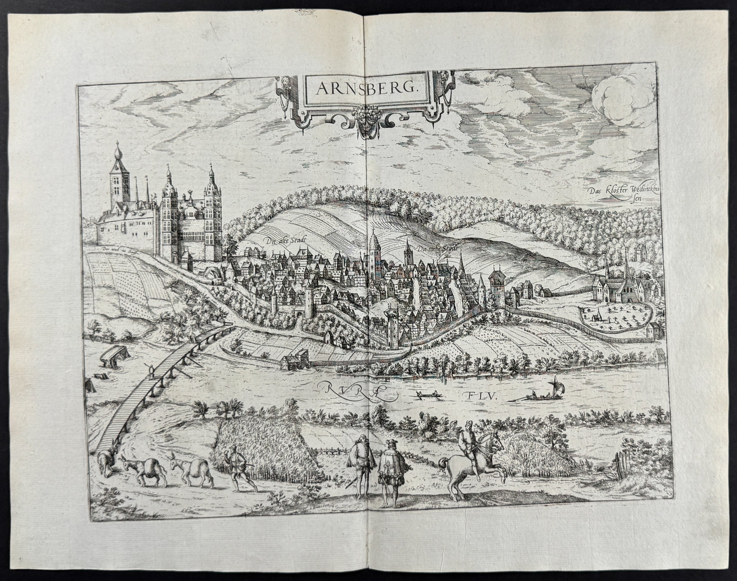View of Arnsberg, Germany