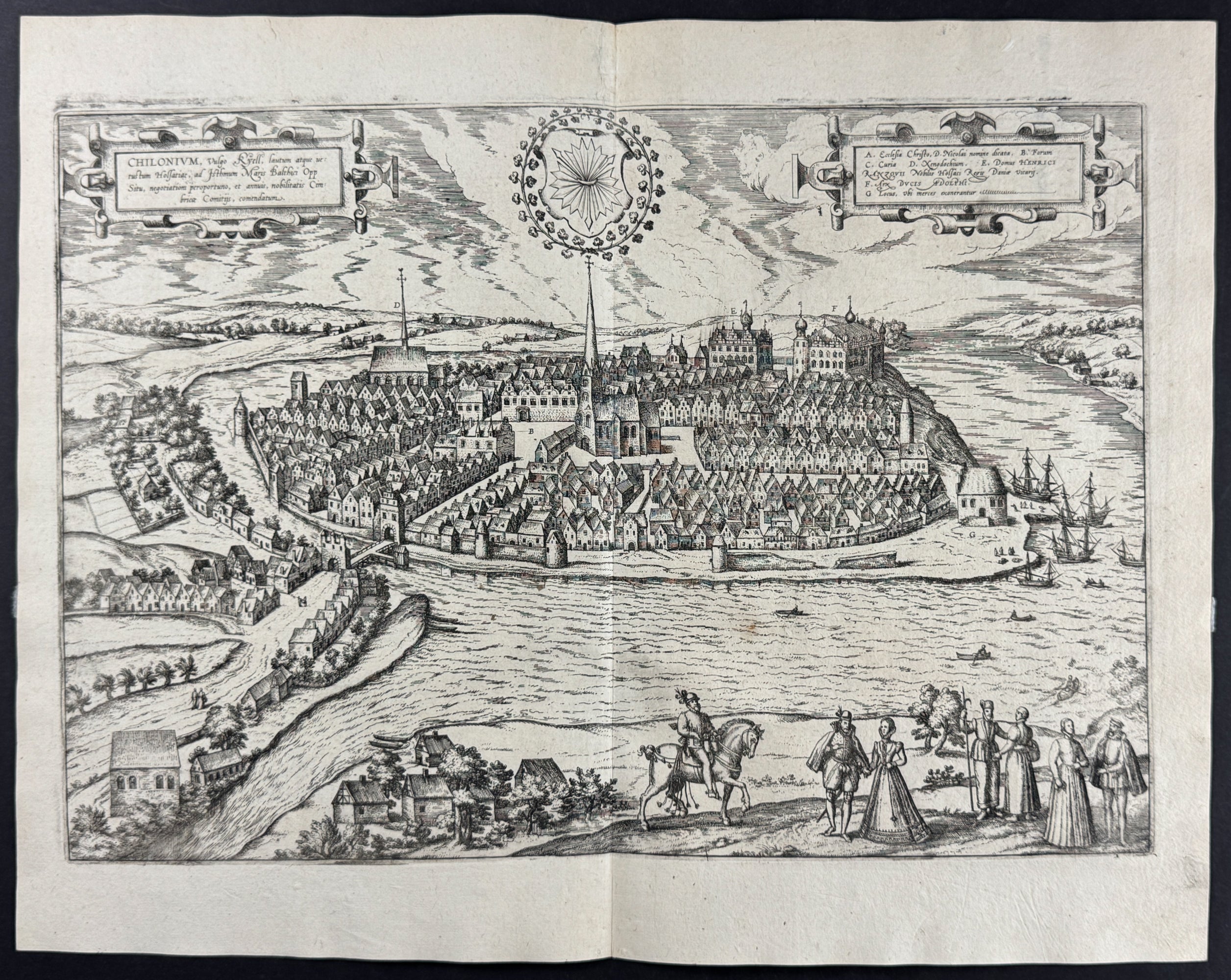 View of Kiel, Germany