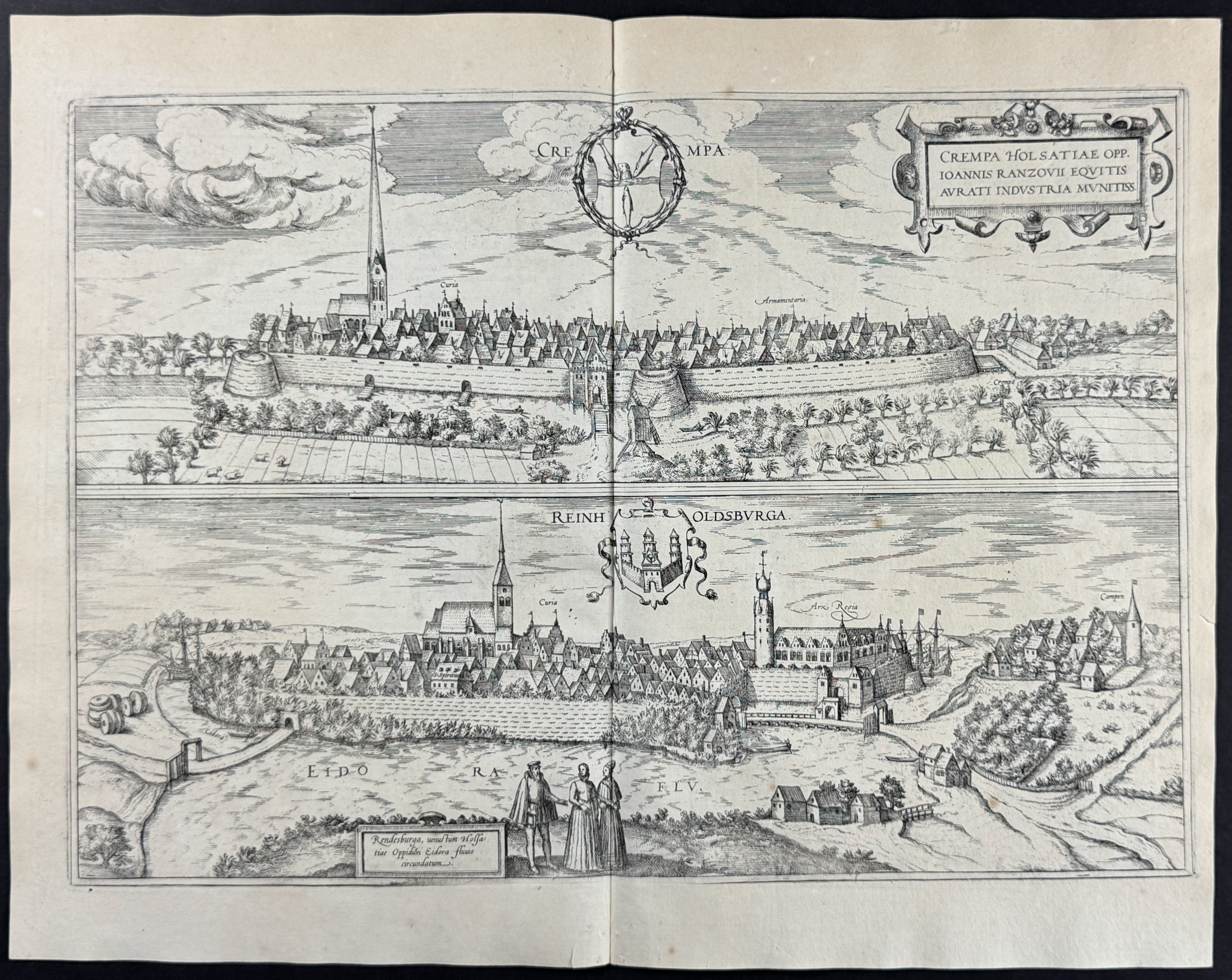 Views of Germany: Krempe and Rendsburg
