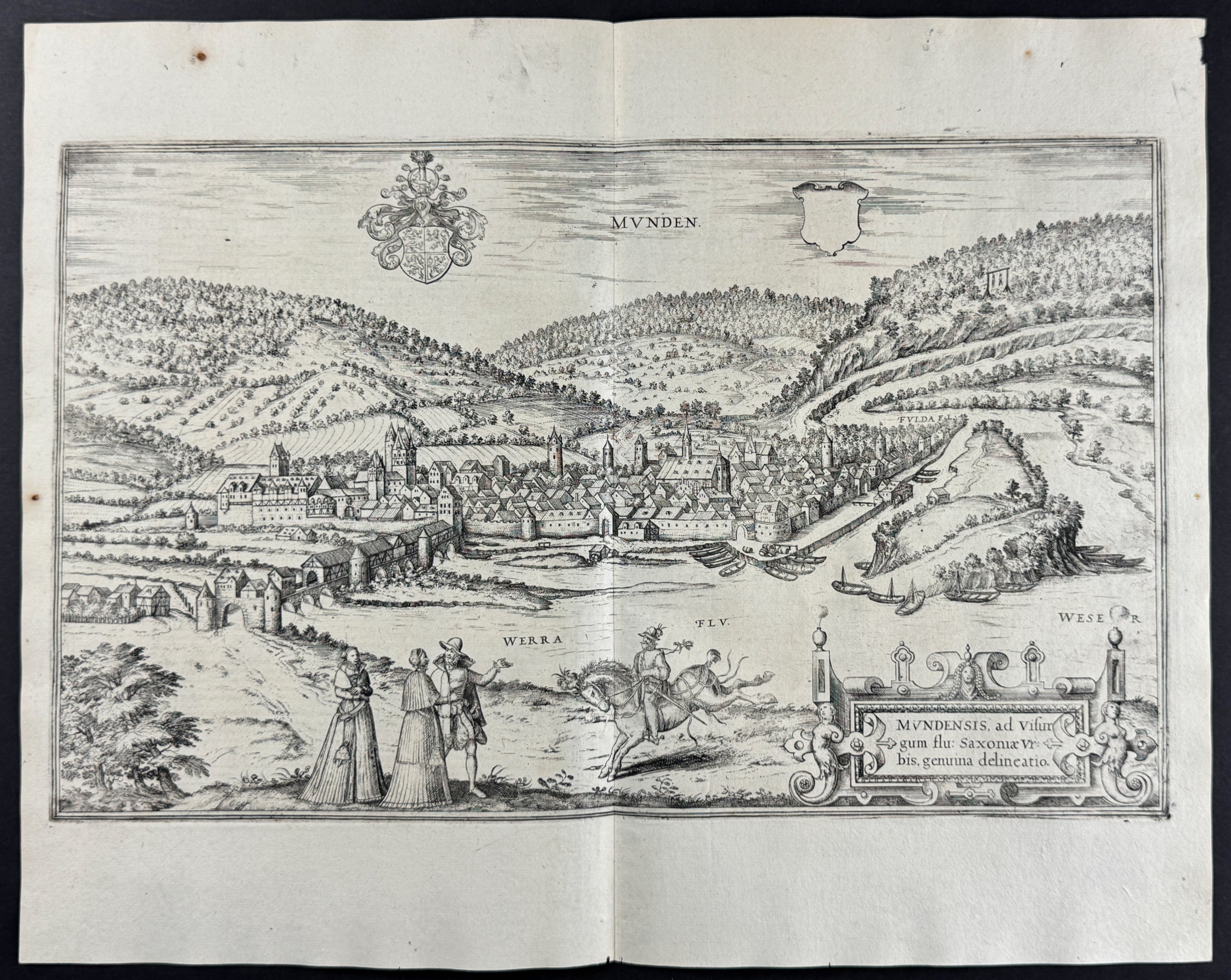View of Hannoversch Münden, Germany