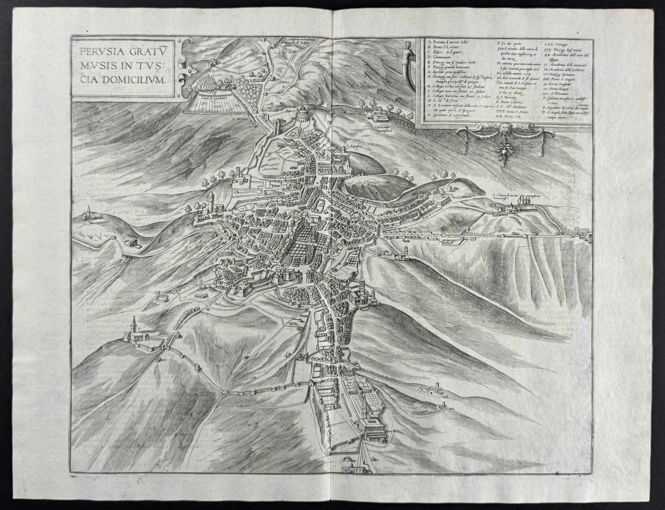 View of Perugia, Italy
