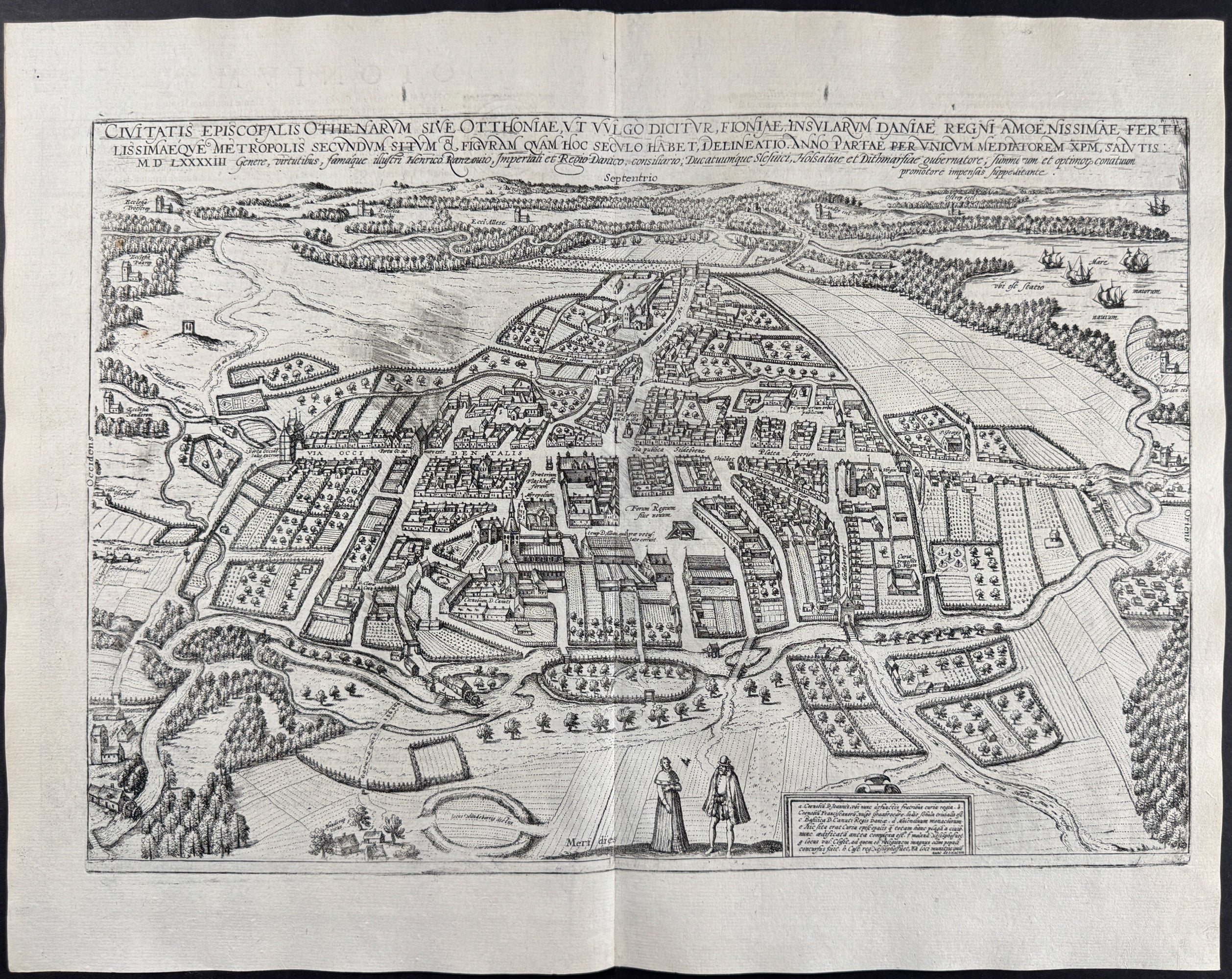 View of Odense, Denmark