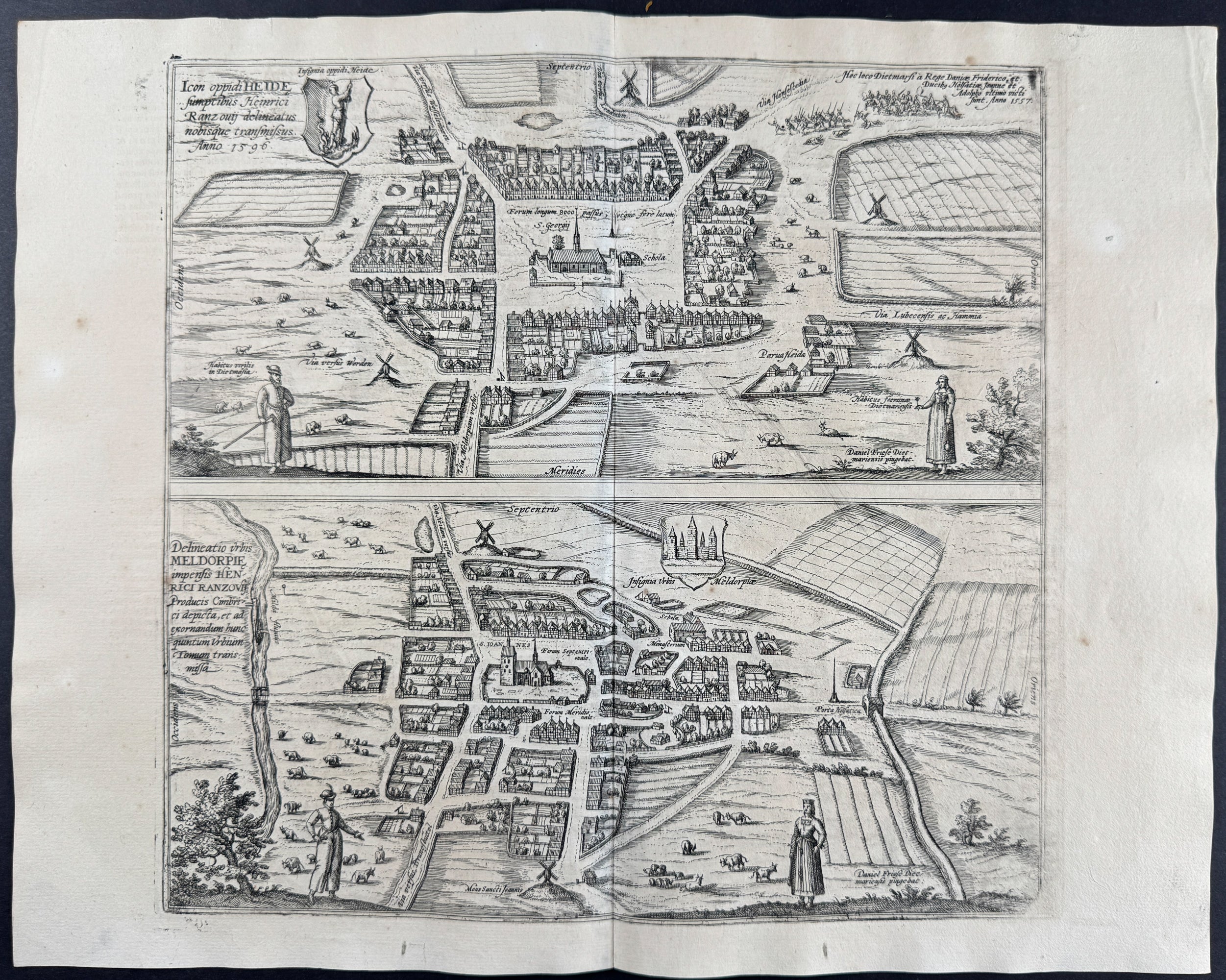 Views of Germany: Heide and Meldorf