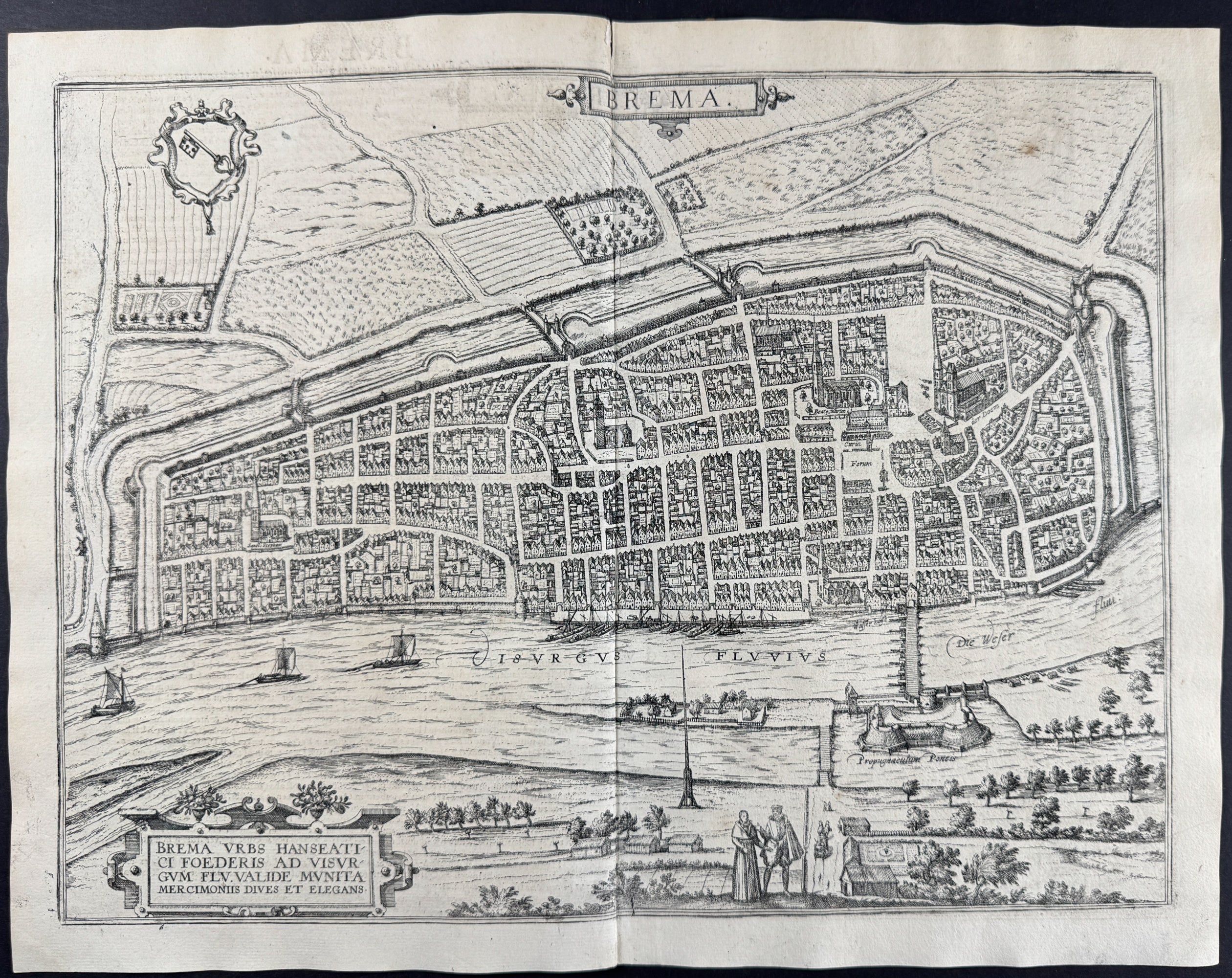 View of Bremen, Germany