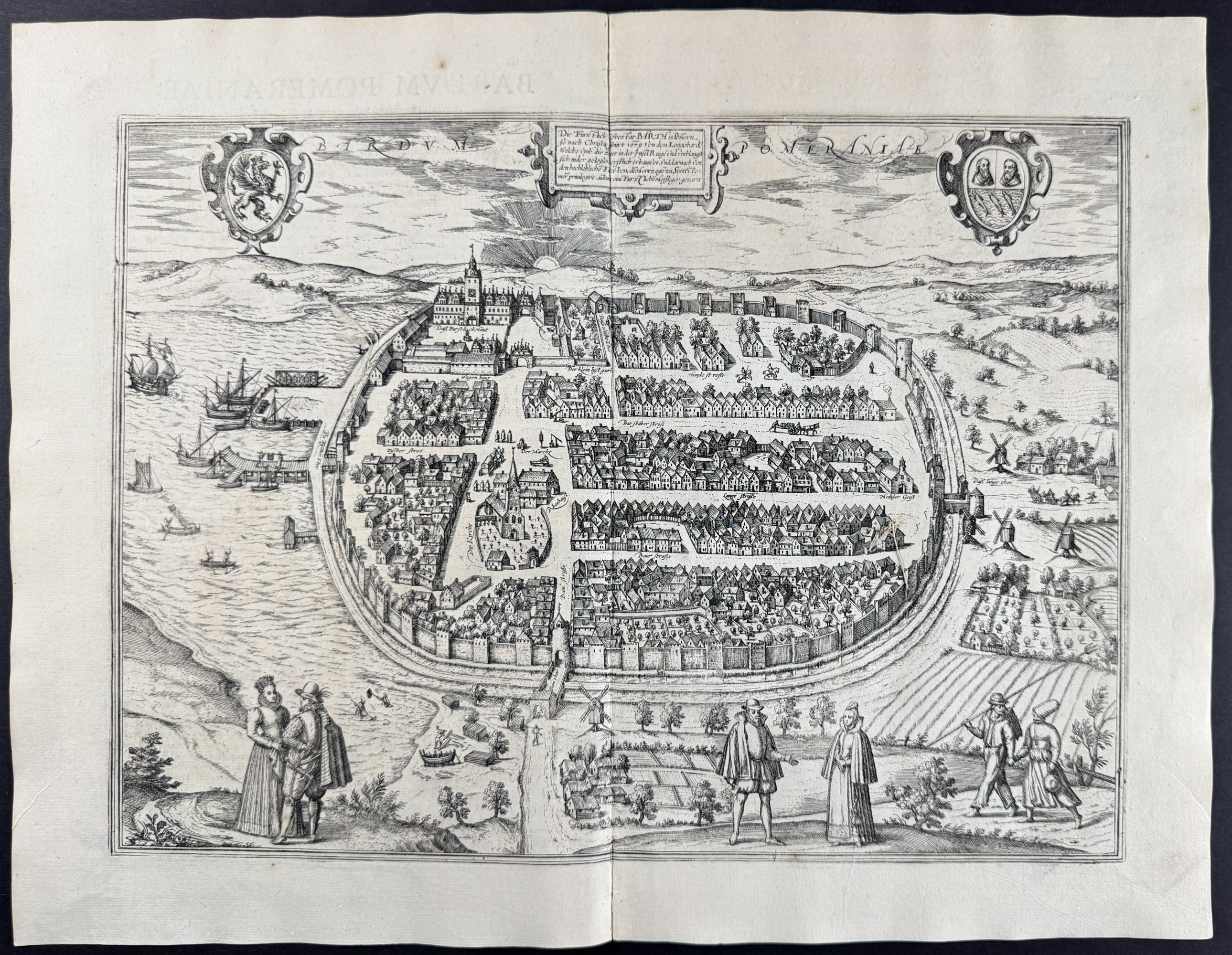 View of Barth, Germany