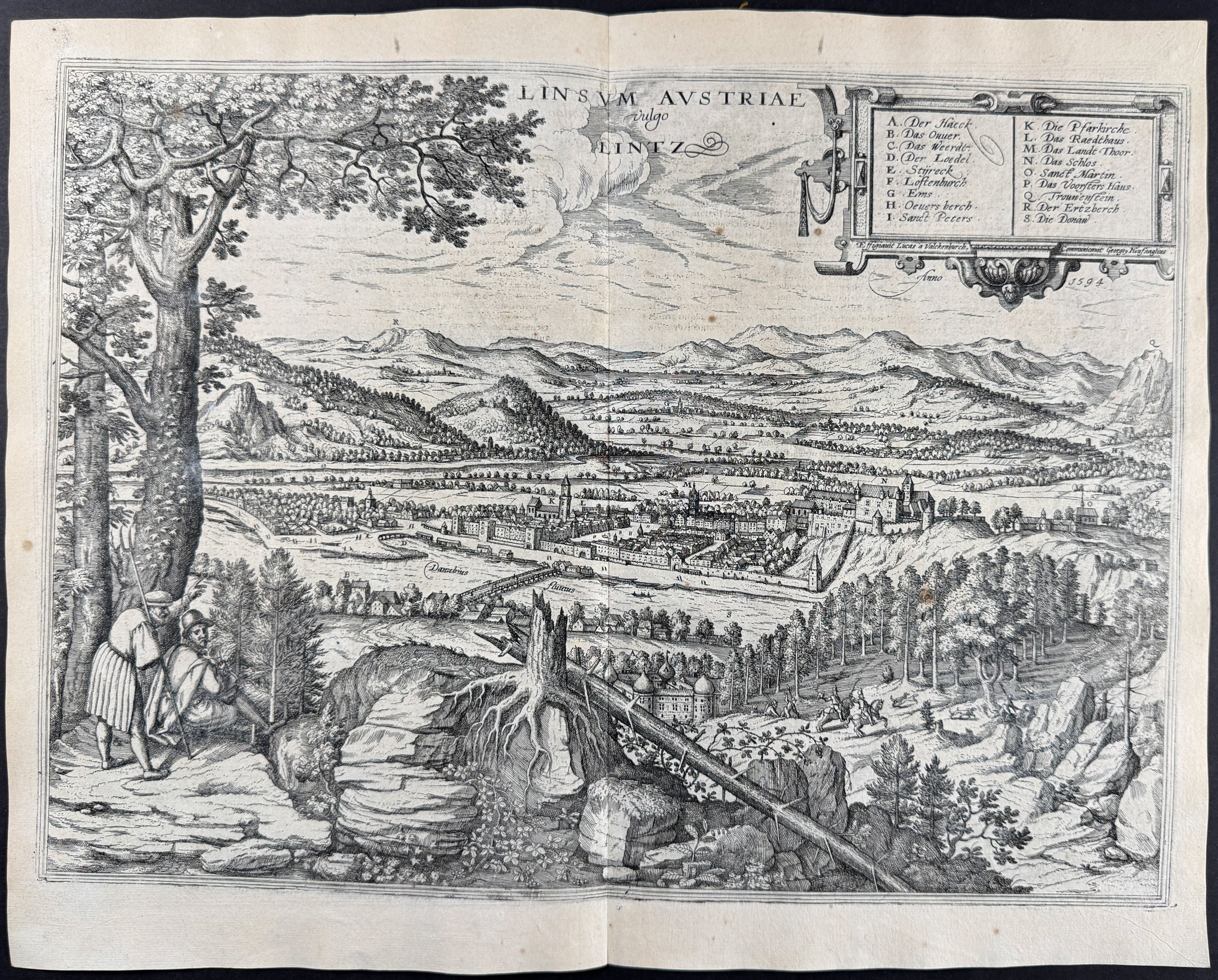 View of Linz, Austria