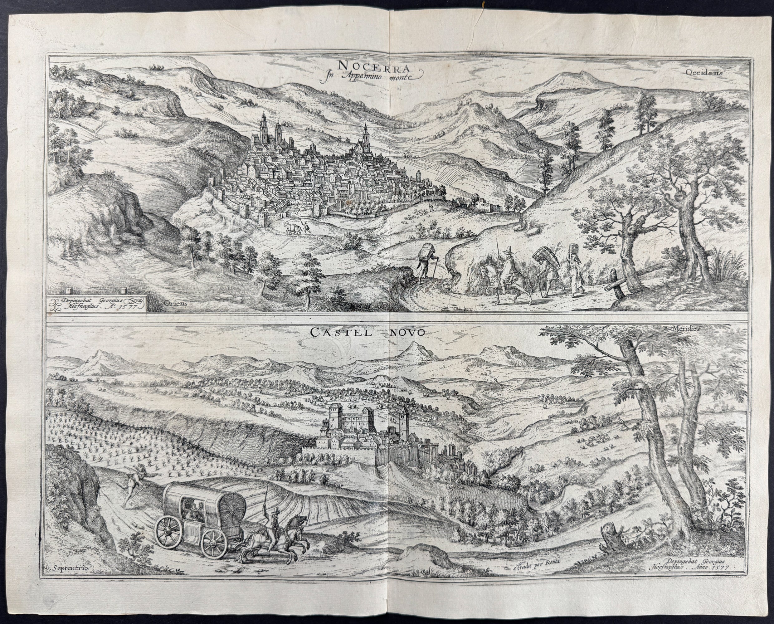 Views of Italy: Nocerra Umbra and Castelnuovo di Porto