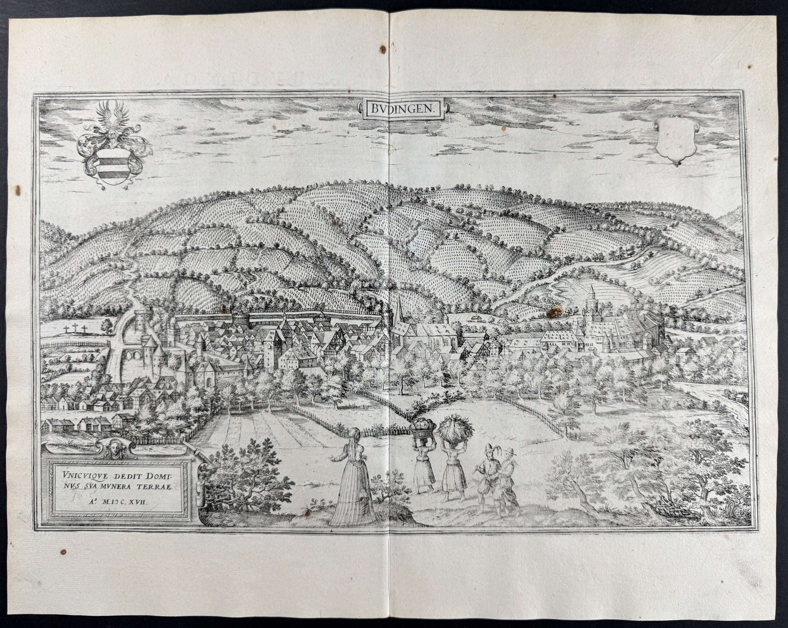 View of Büdingen, Germany