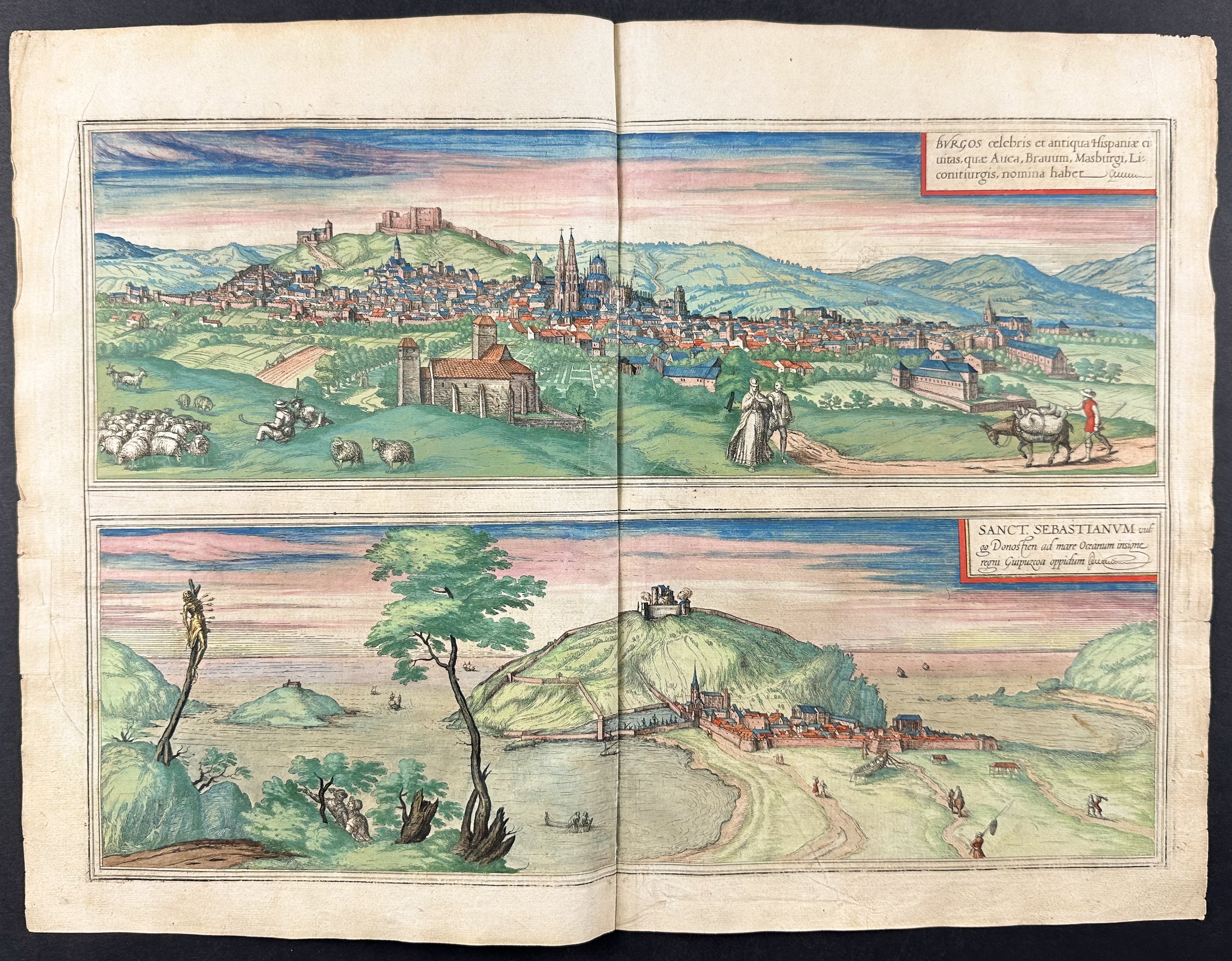 Views of Spain: Burgos and San Sebastian