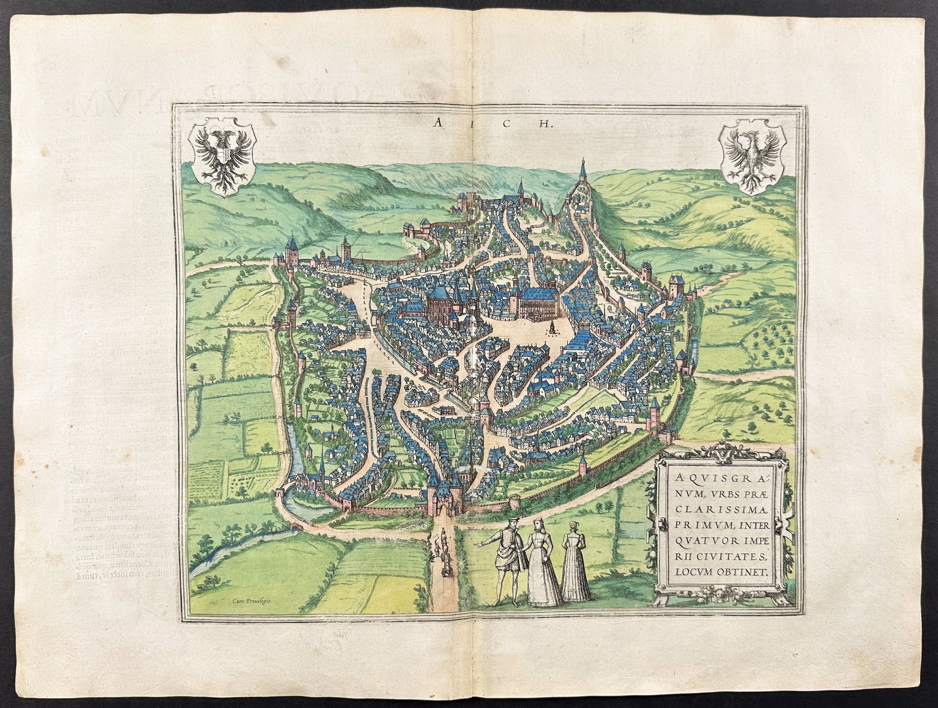 View of Aachen, Germany