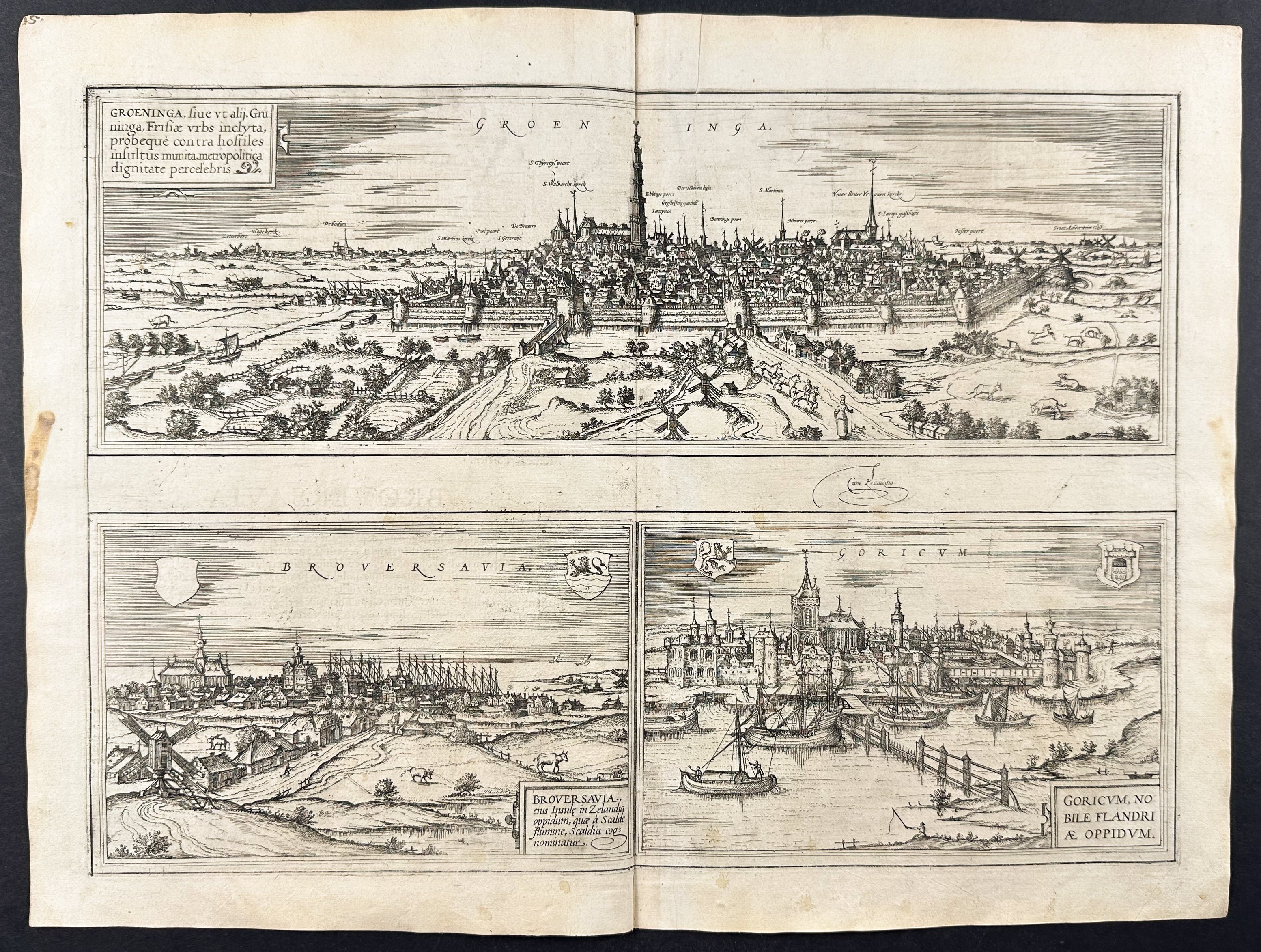 Views of Netherlands: Groninga, Brouwershaven, Gorimchen