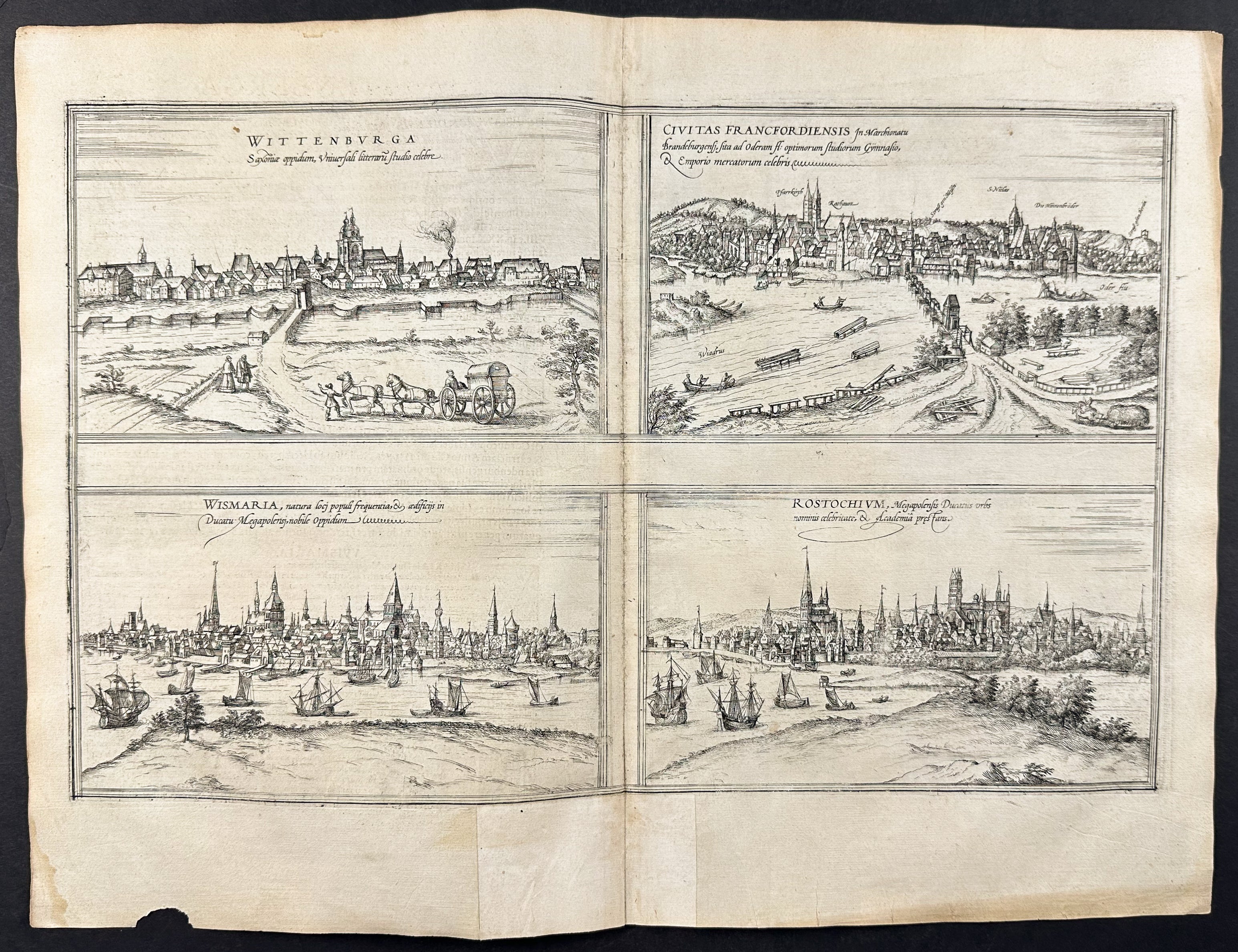 Views of Germany: Wittemberg, Frankfurt an der Oder, Wismar, Rostock