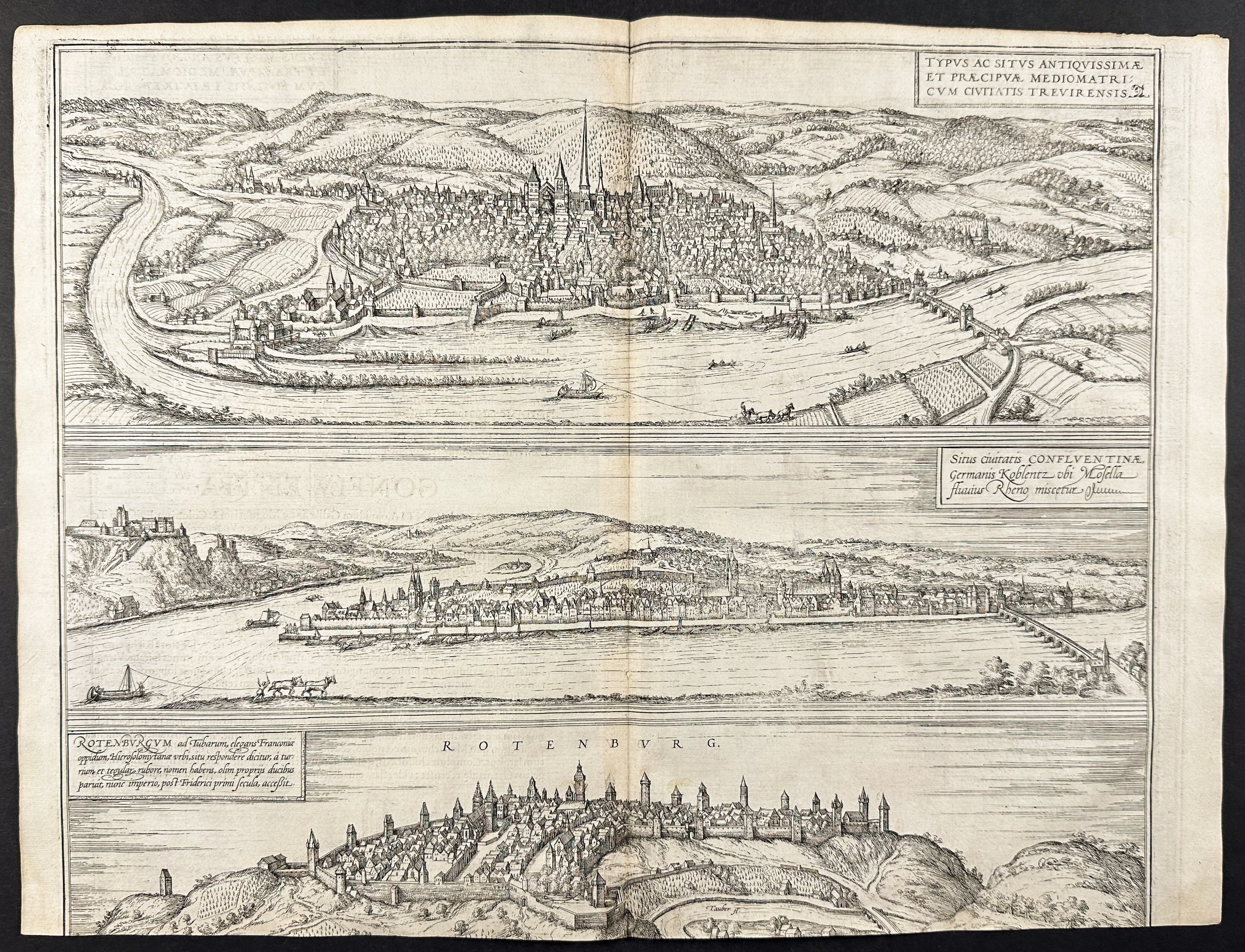 Views of Germany: Trier, Koblenz, and Rothenberg