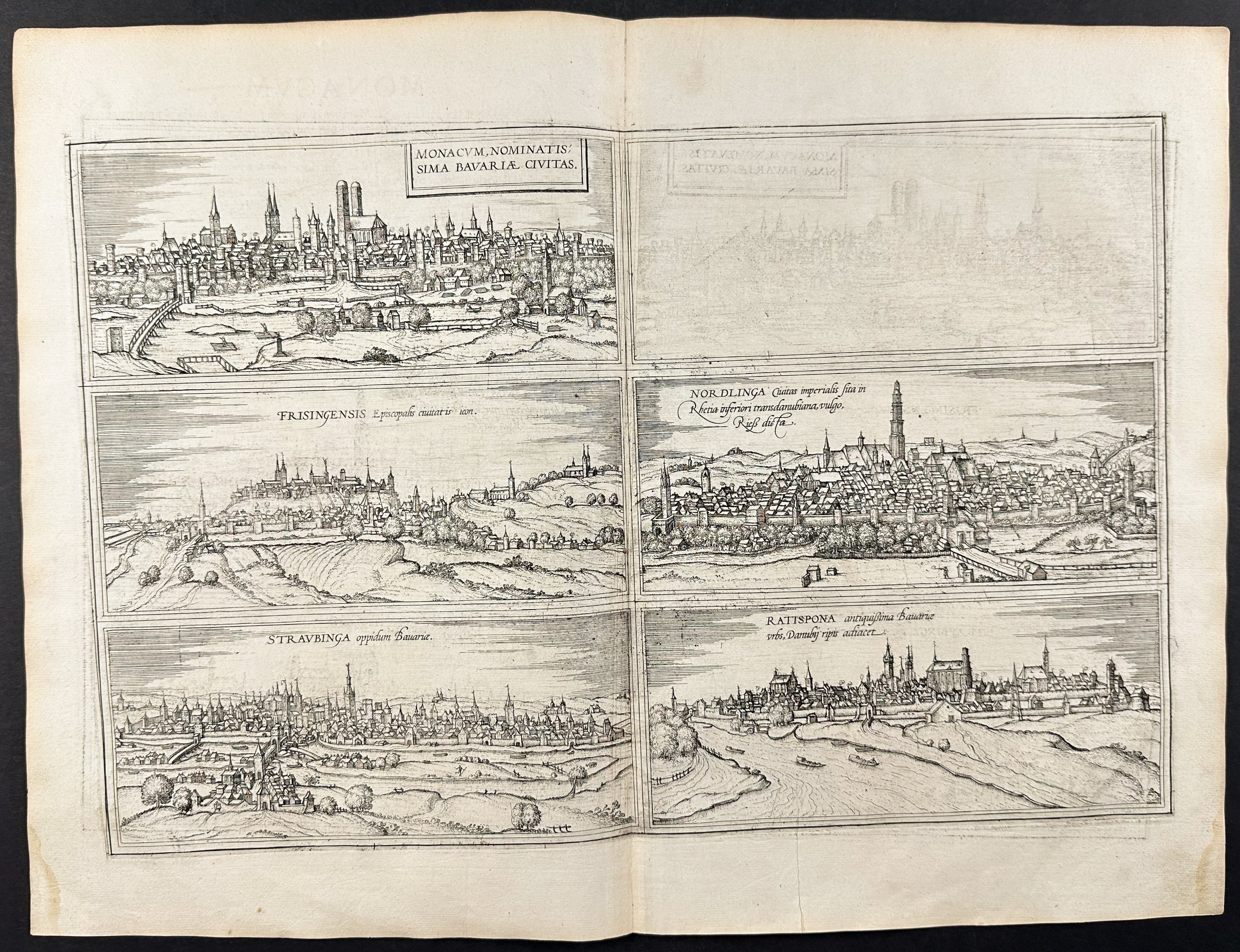 Views of Germany: Munchen, Freising, Nordlingen, Straubling, Regensburg