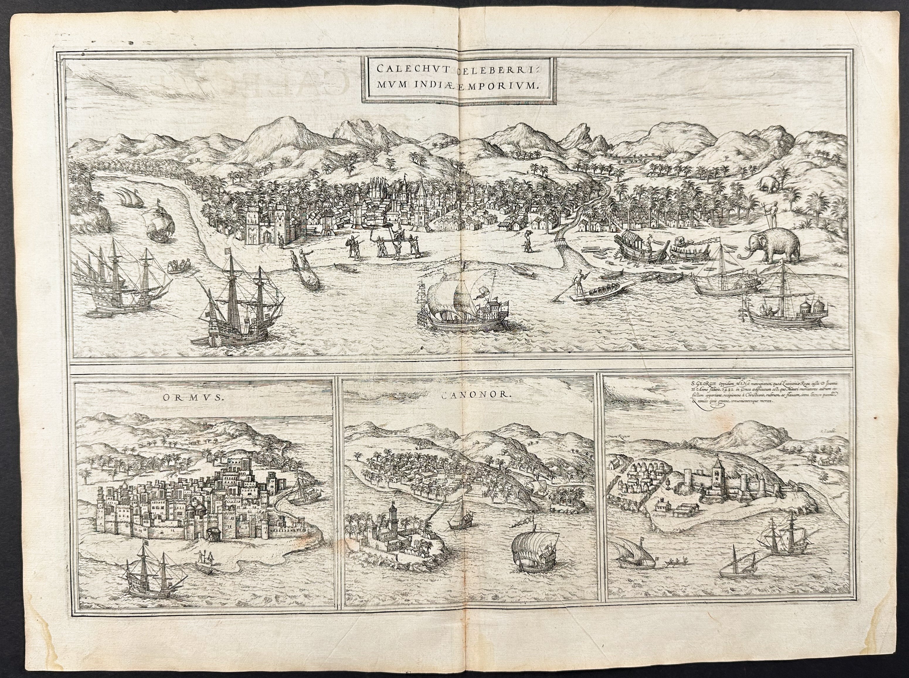 Views of Asia: Calicut (Kozhikode), Hormuz, Cannanore  (Kannur)