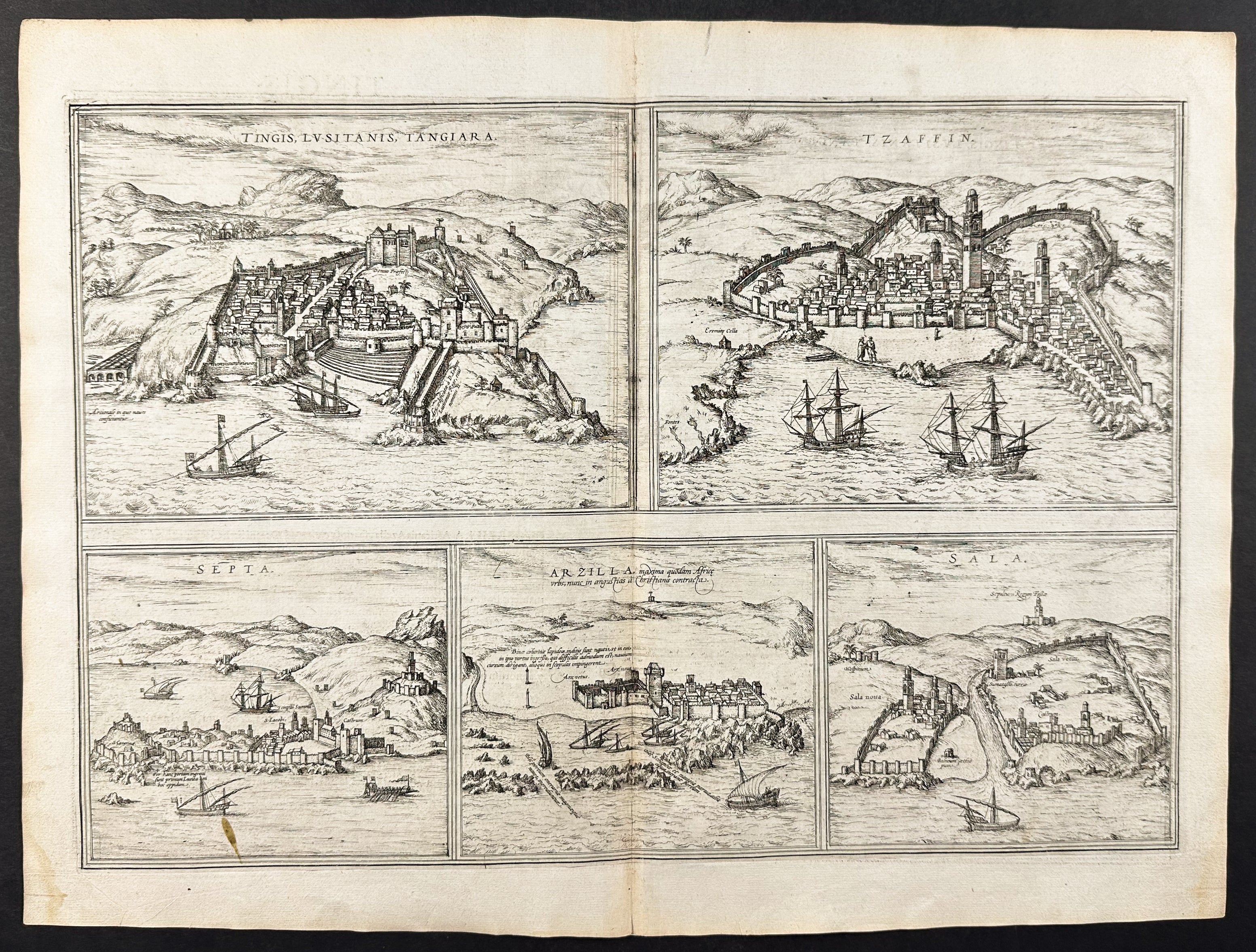Views of Africa: Tangiers, Tzaffin, Septa (Ceuta), Arzila, and Sala