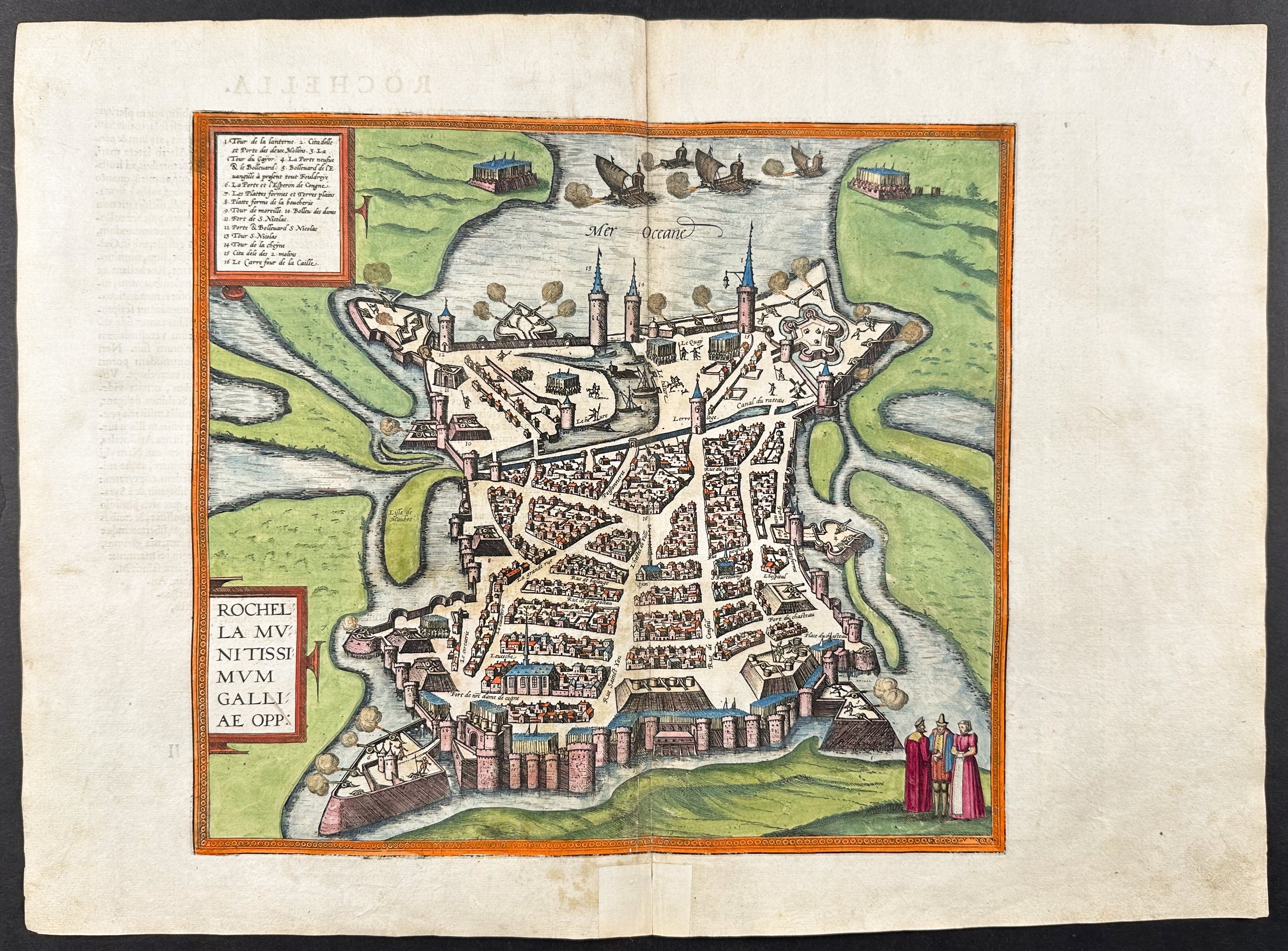 View of La Rochelle, France