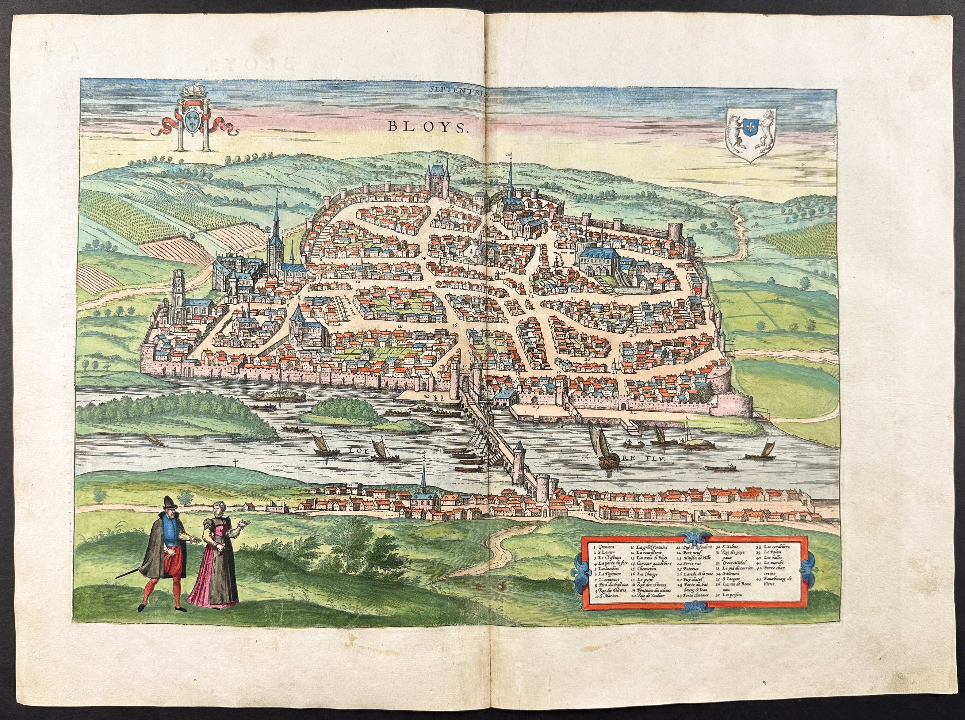 View of Blois, France