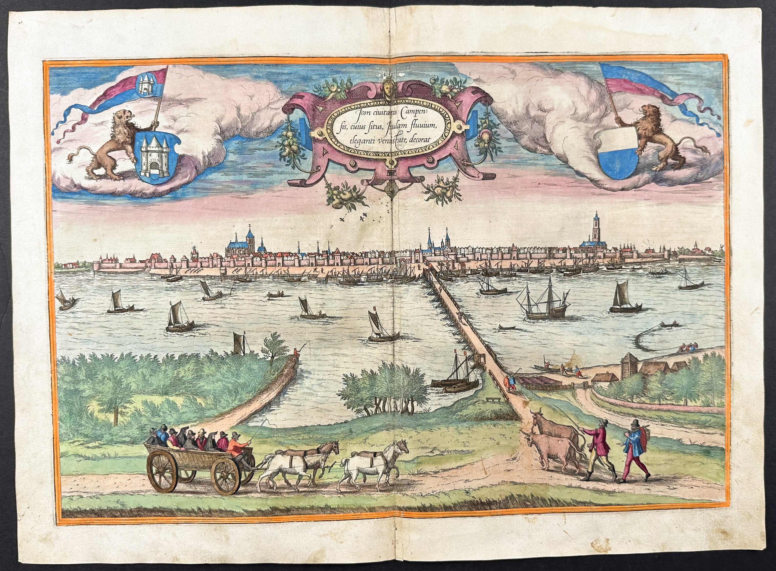 View of Kampen, Netherlands