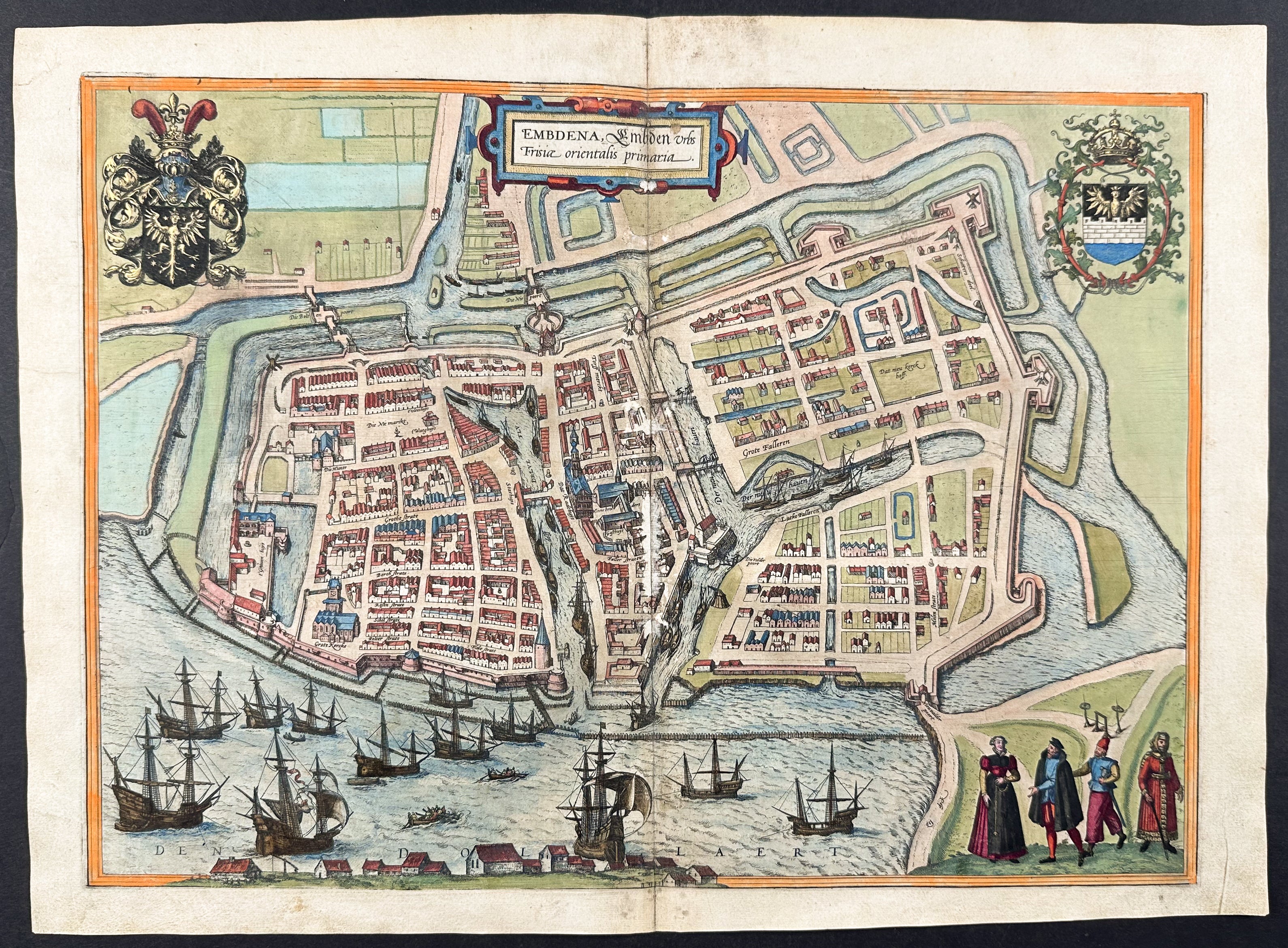 View of Emden, Germany