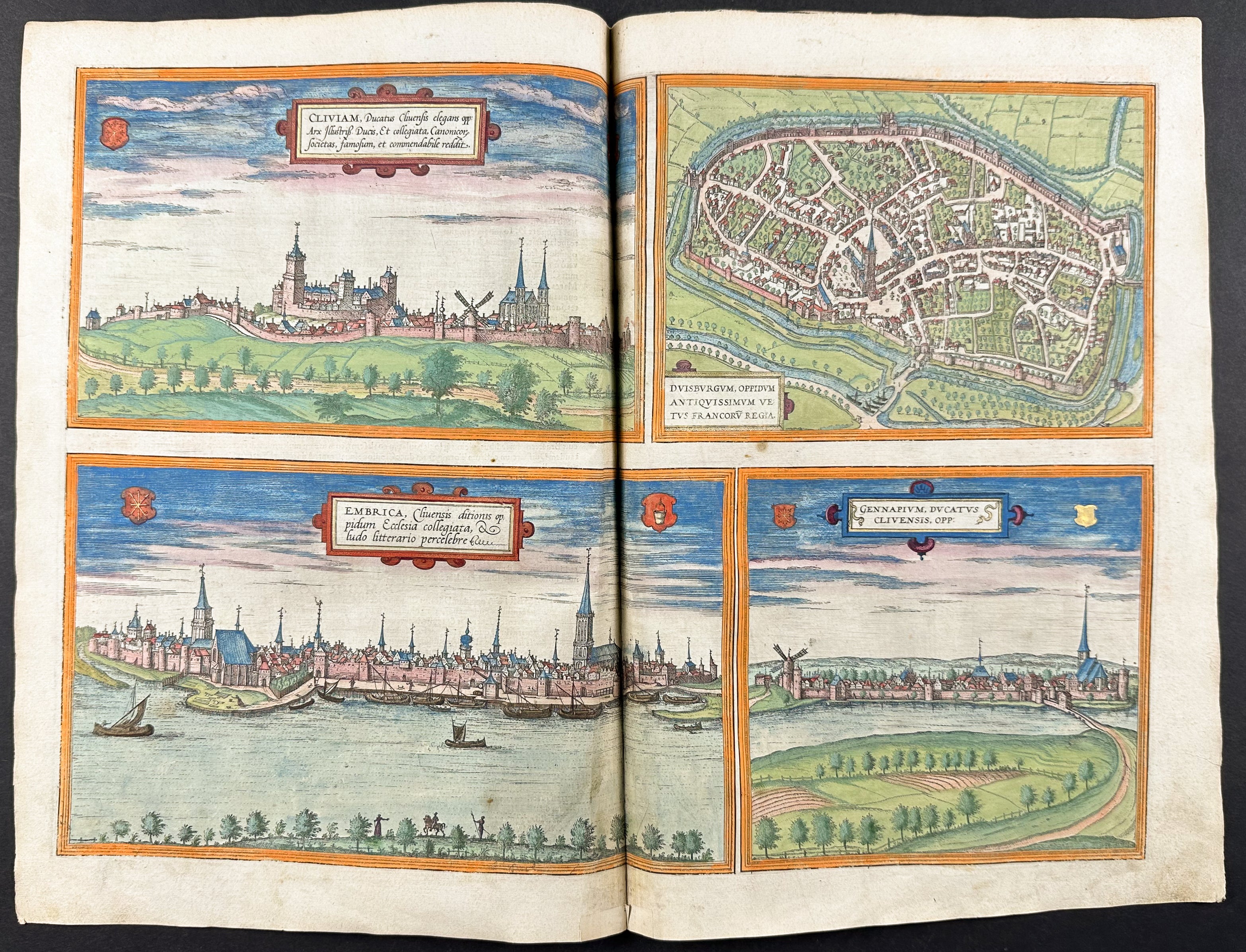 Views of Germany: Kleve, Duisburg, Emmerich, Gennep