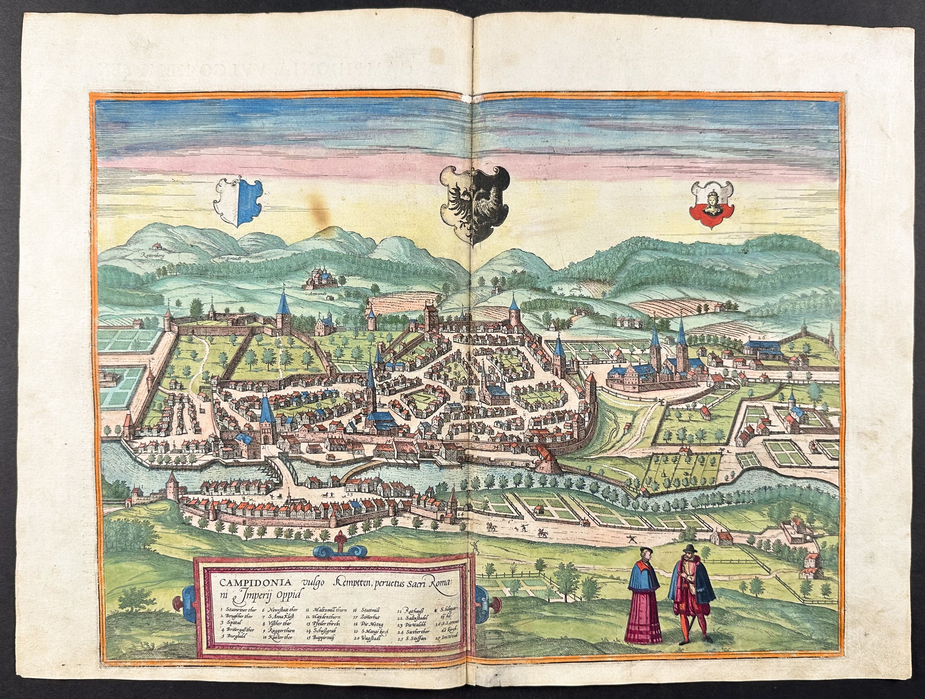 View of Kempten, Germany