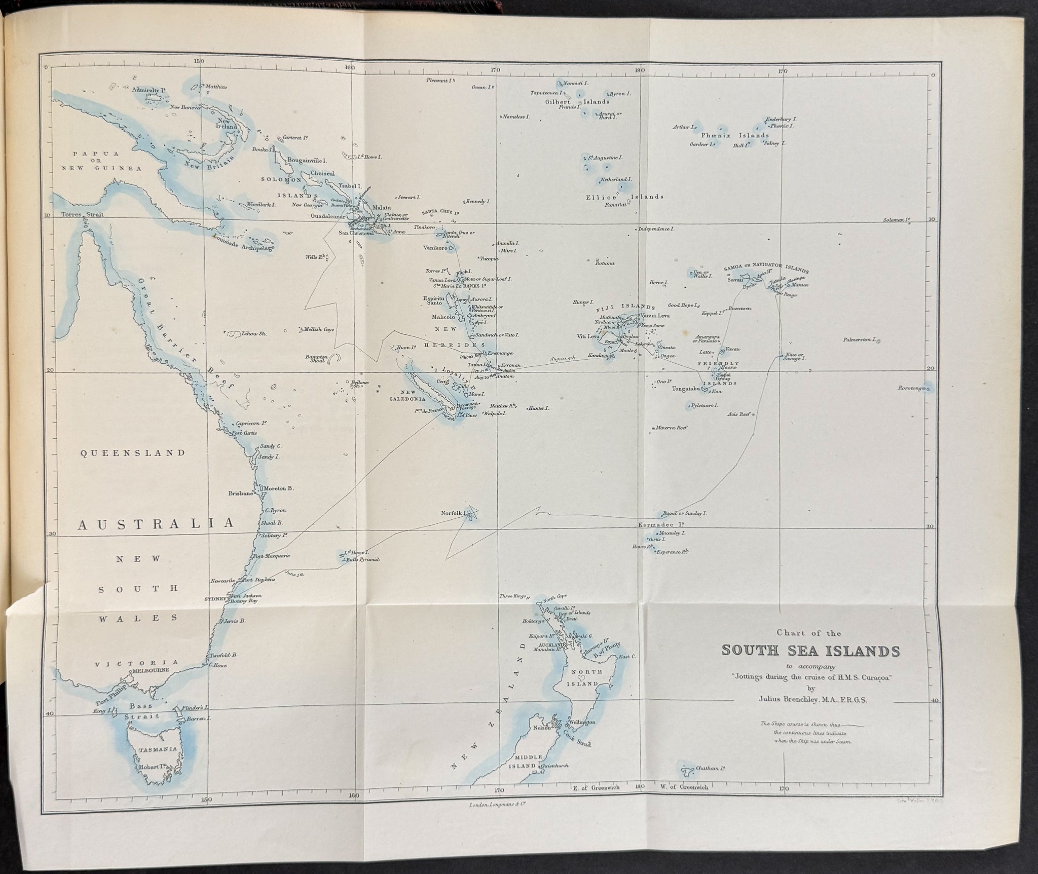 South Sea Islands in 1885