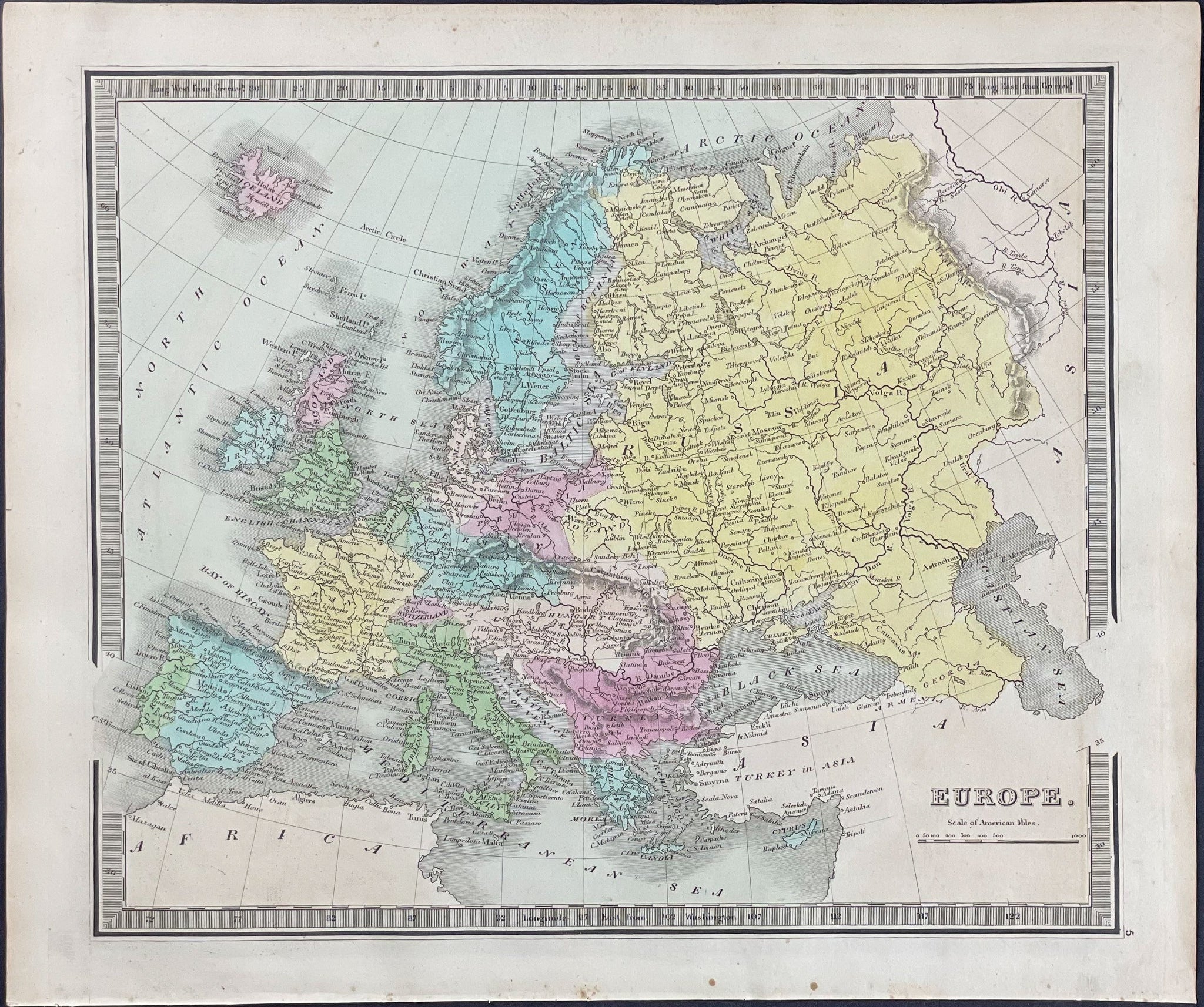Map of Europe