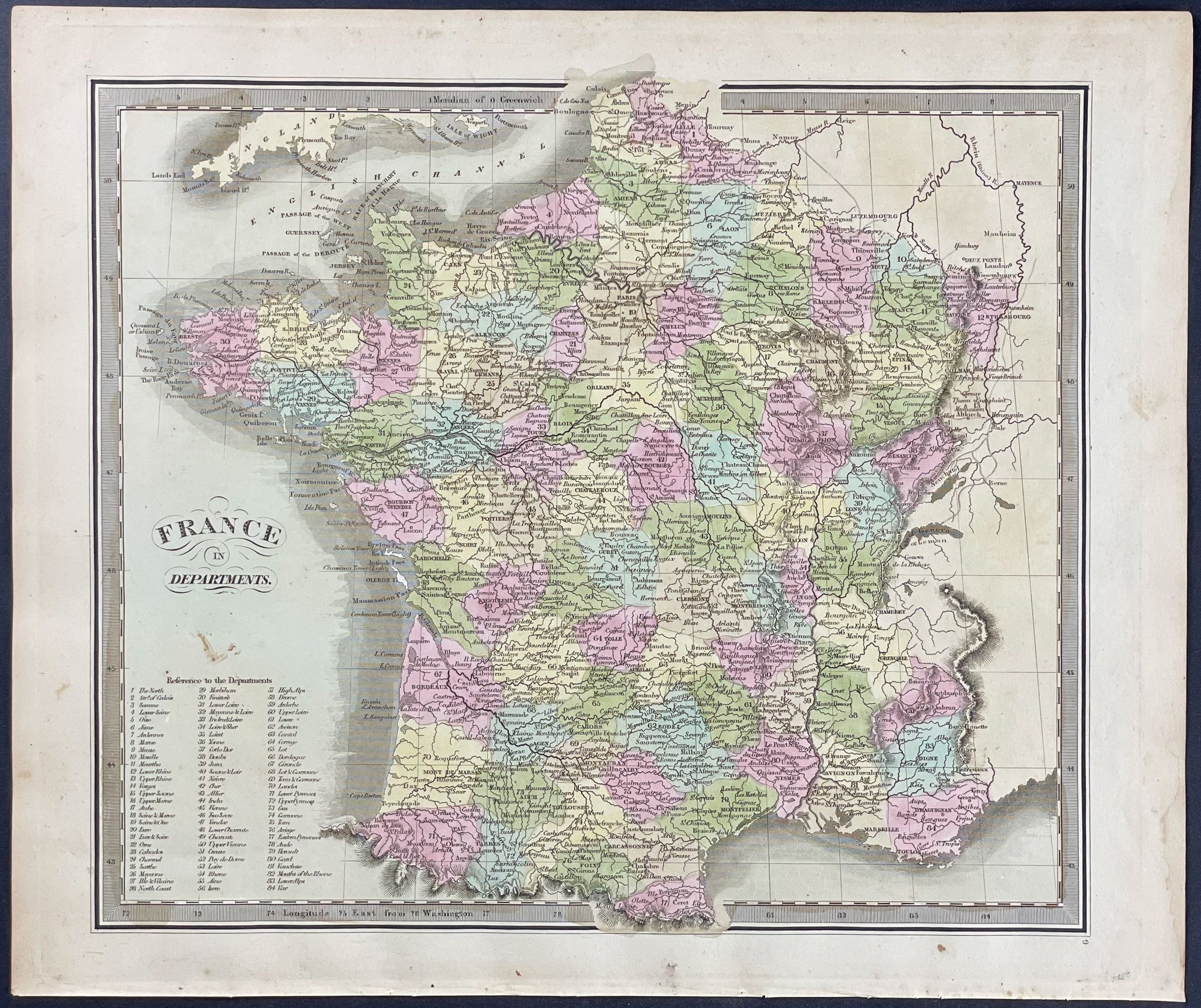 Map of France