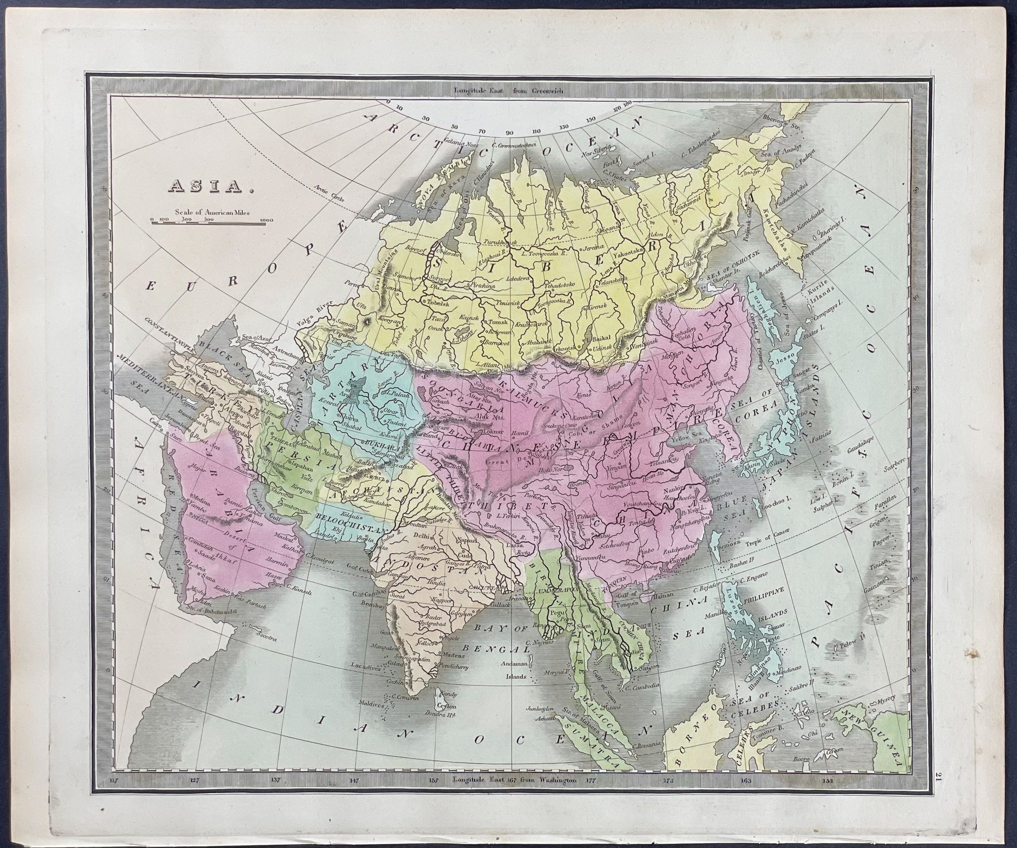 Map of Asia