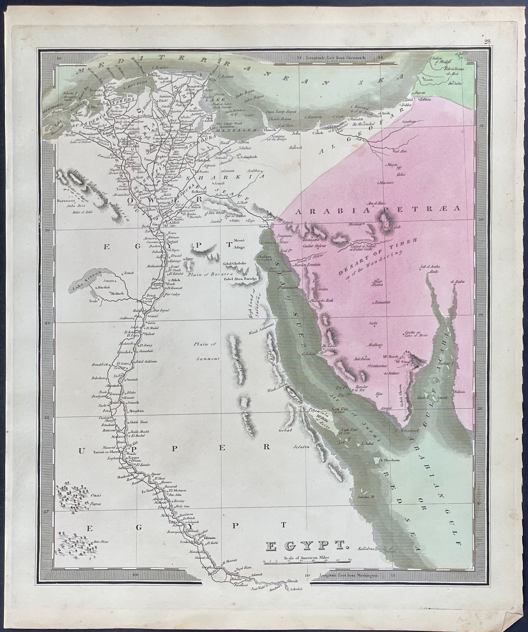 Map of Egypt