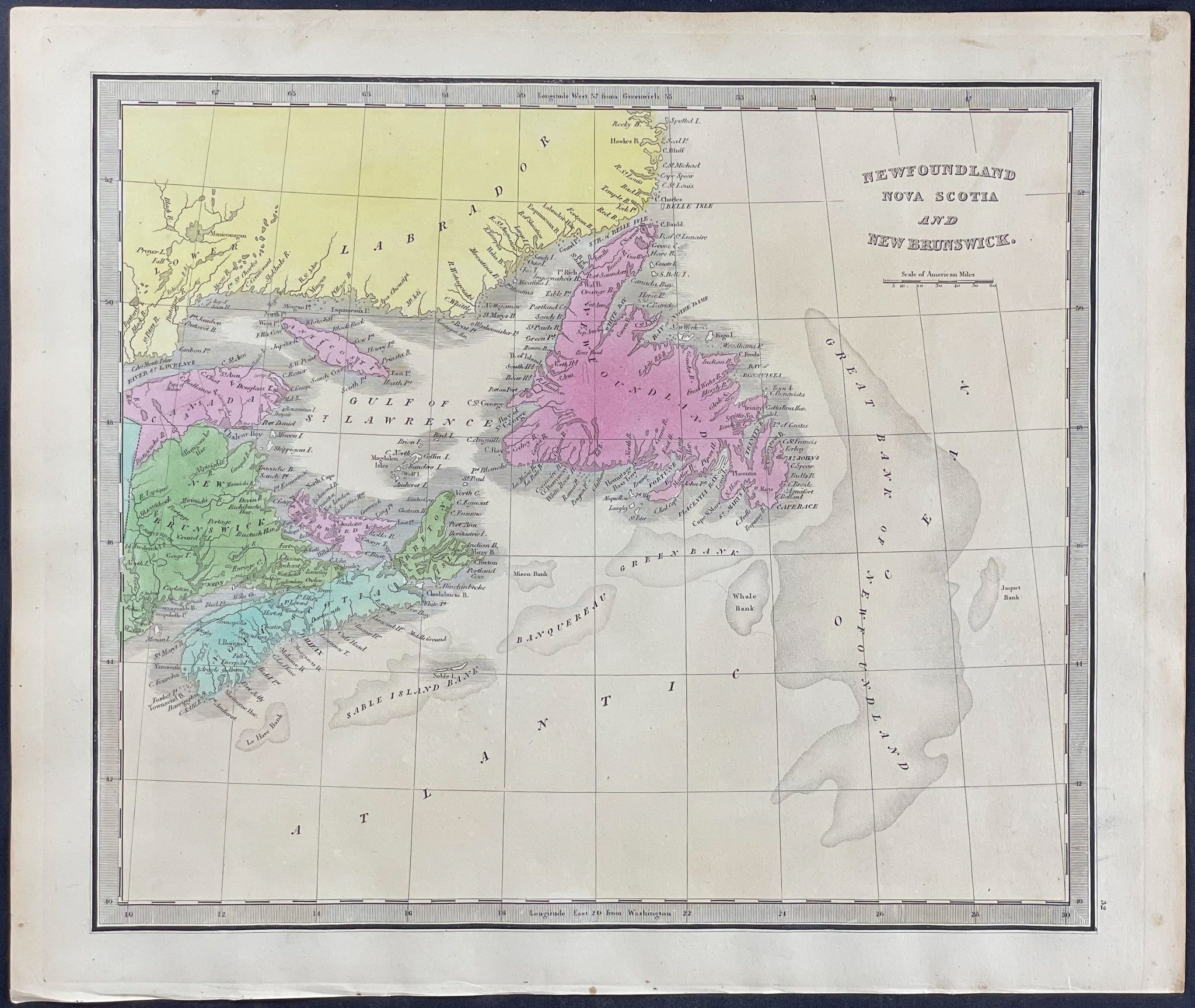 Map of Nova Scotia