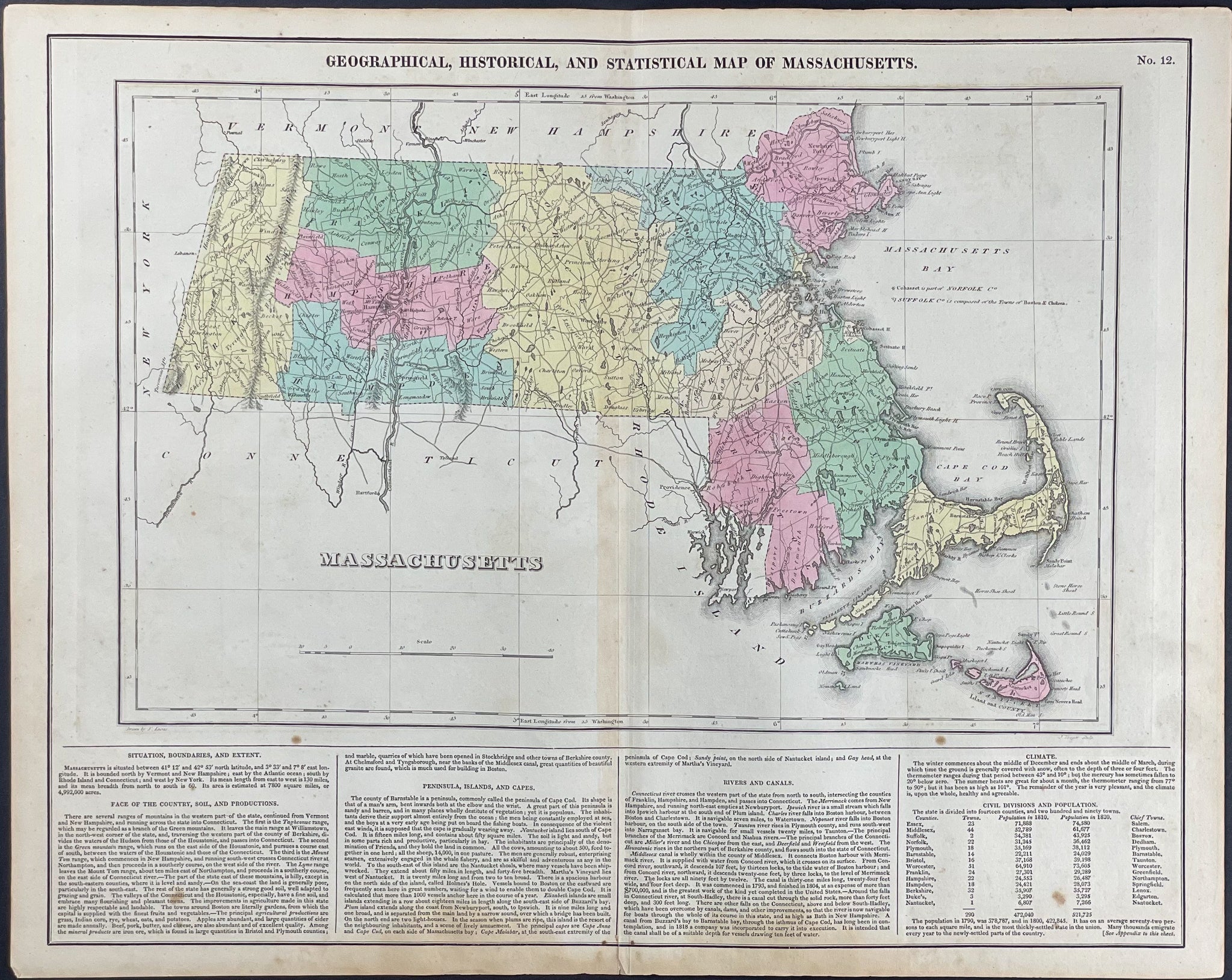Map of Massachusetts