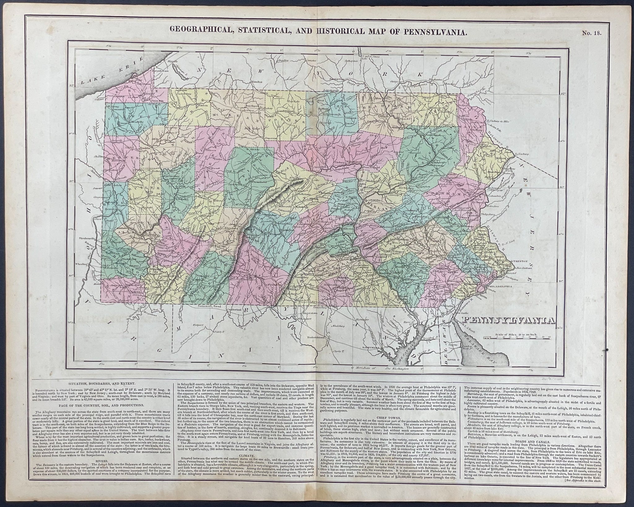 Map of Pennsylvania