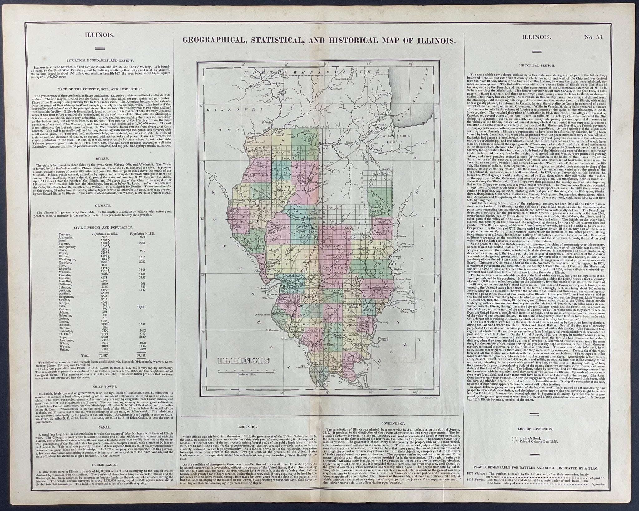 Map of Illinois