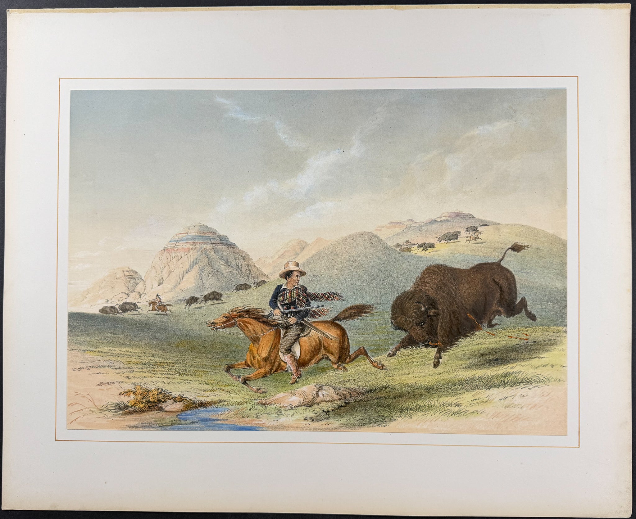 Buffalo Hunt, Chasing Back