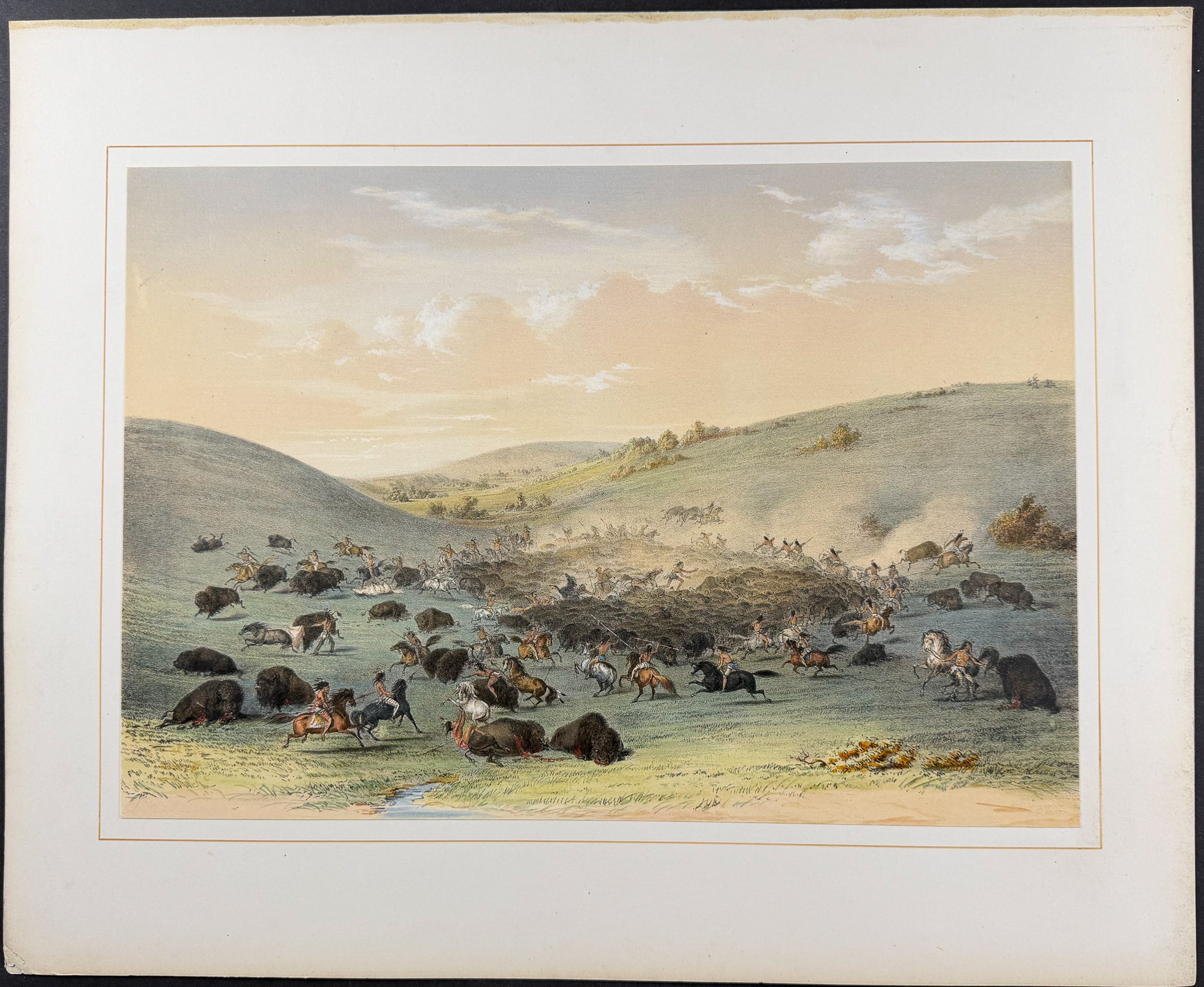 Buffalo Hunt, Surround