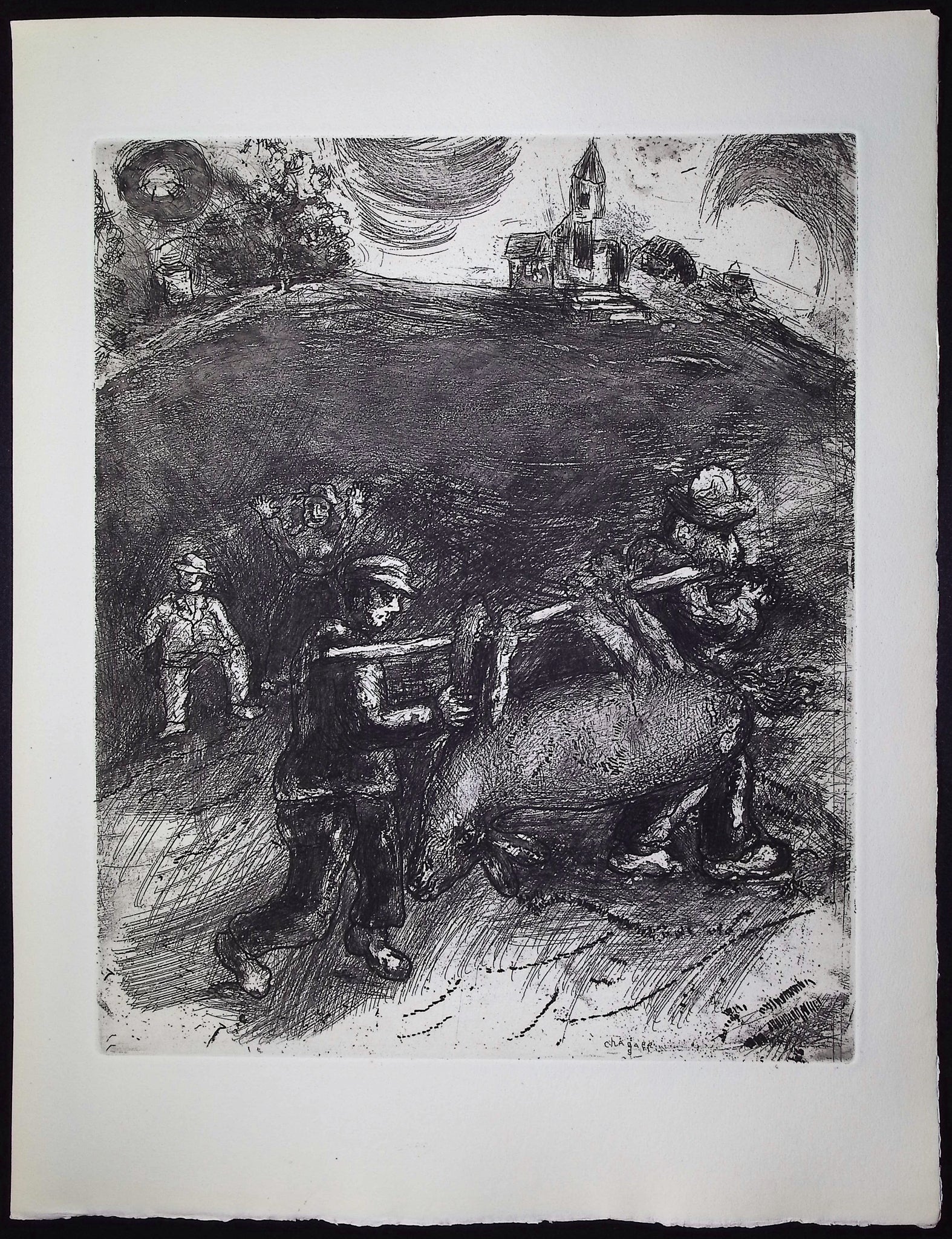 The Miller, His Son, and the Donkey [Le Meunier, son Fils & l'Ane]