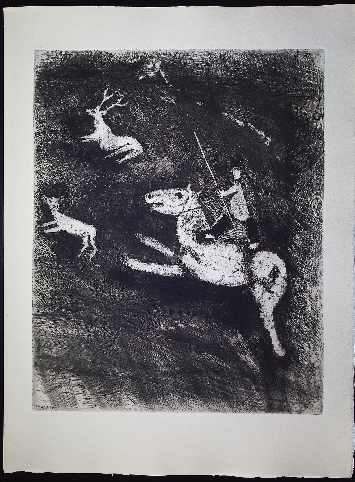 The Horse Seeking Revenge on the Stag [Le Cheval s'etant voulu venger du Cerf]