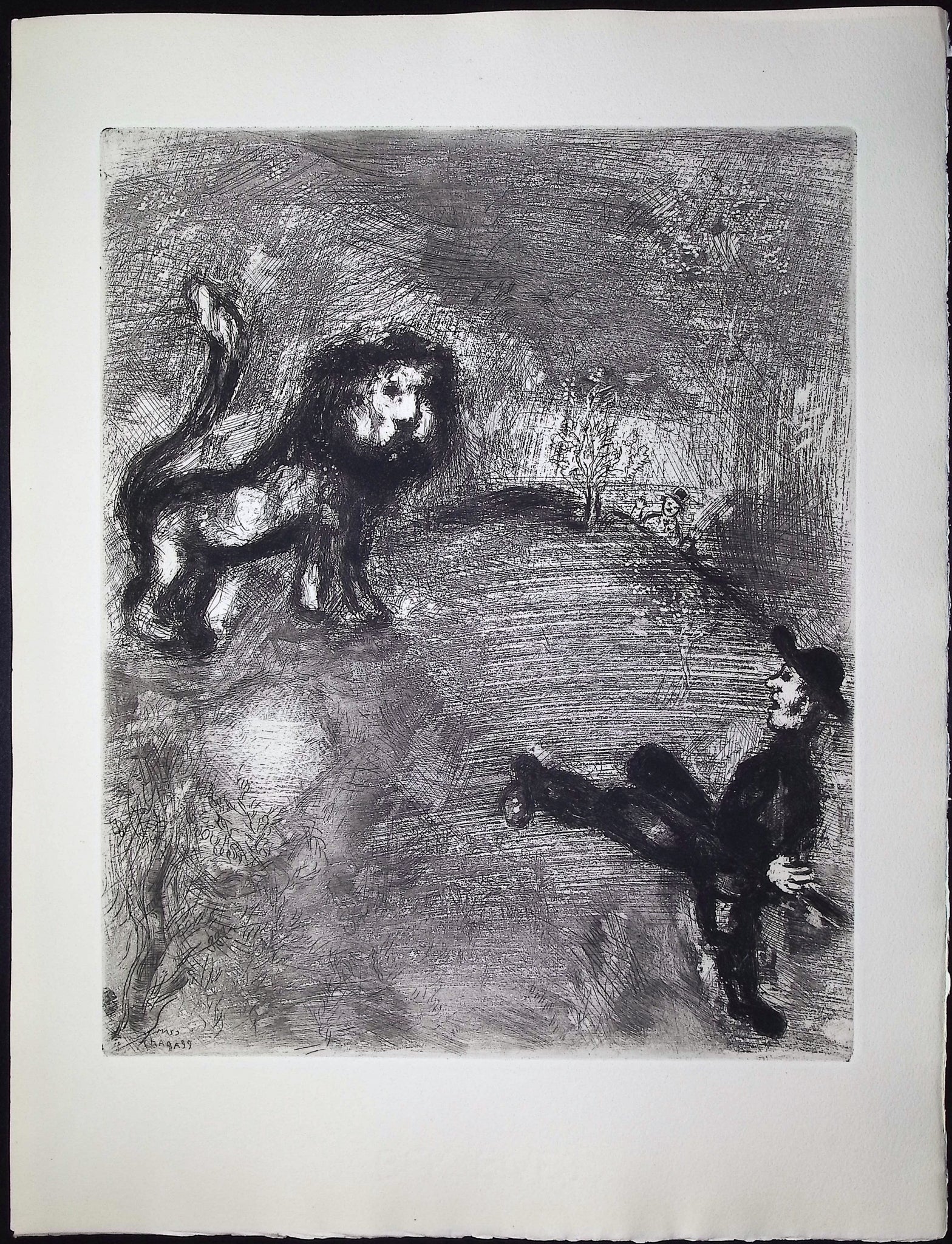 The Lion and the Hunters [Le Lion & les Chasseurs]