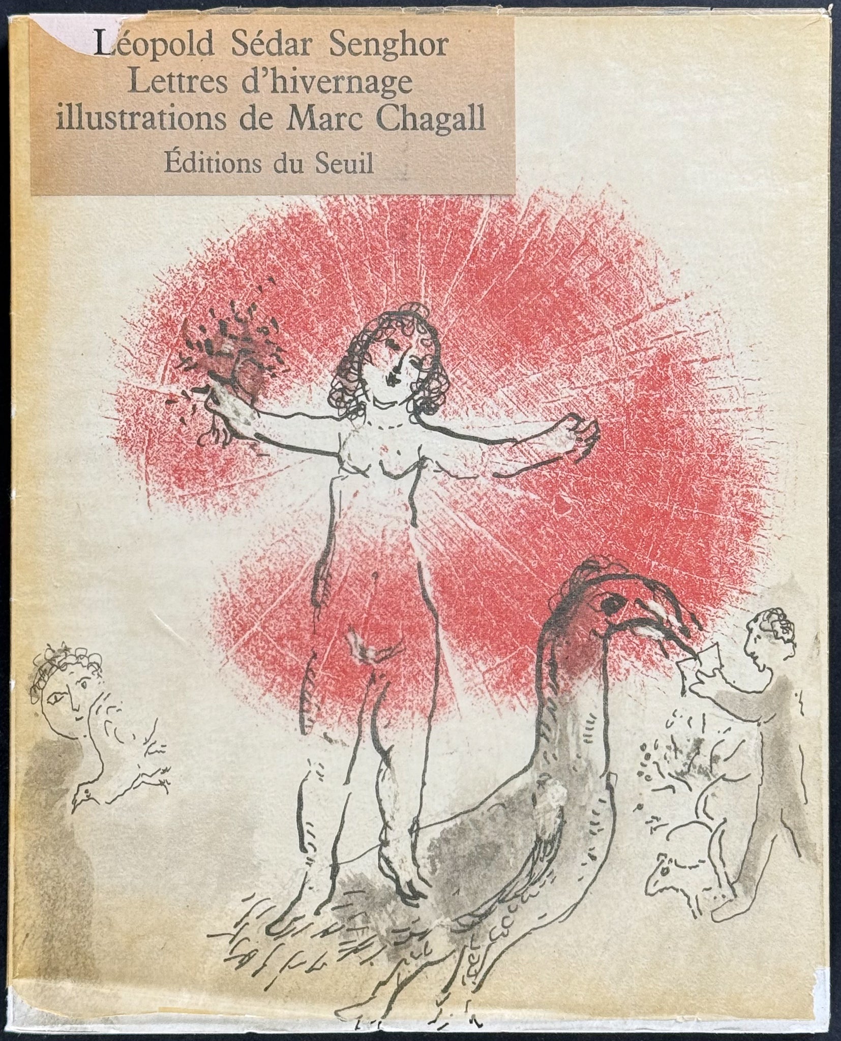 Marc Chagall & Senghor's Lettres d'hivernage - Signed by Chagall, Poetry & 9 Original Lithographs