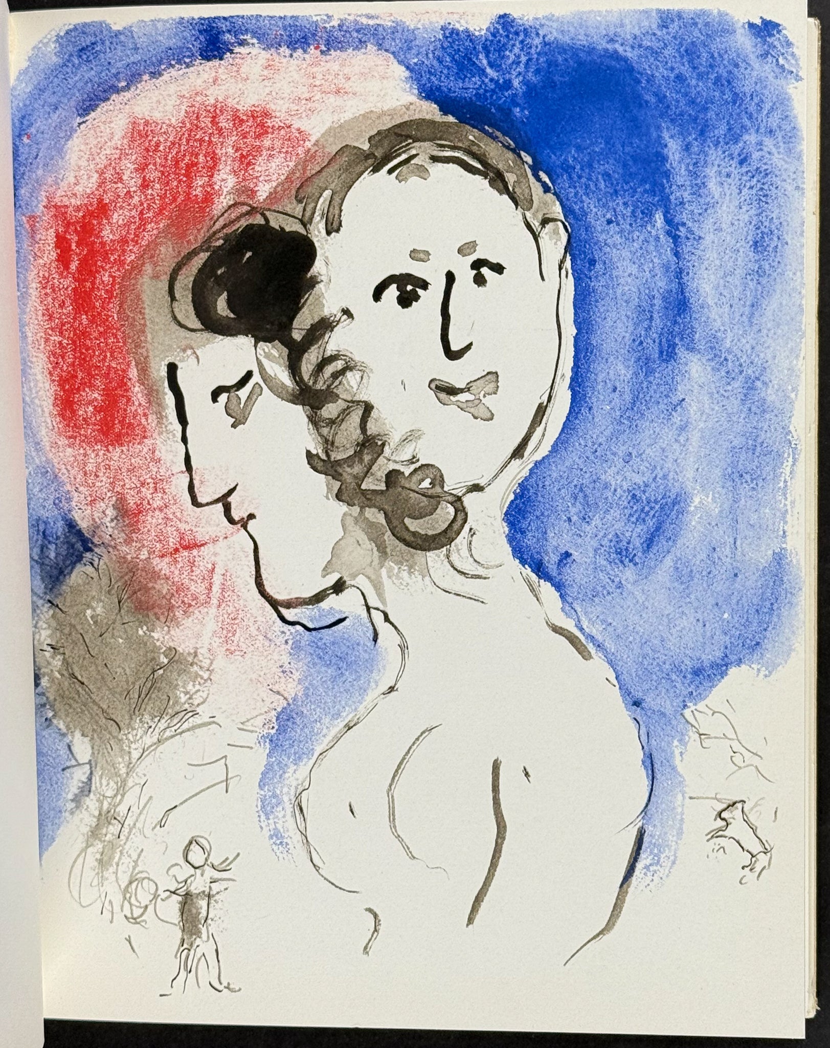 Marc Chagall & Senghor's Lettres d'hivernage - Signed by Chagall, Poetry & 9 Original Lithographs