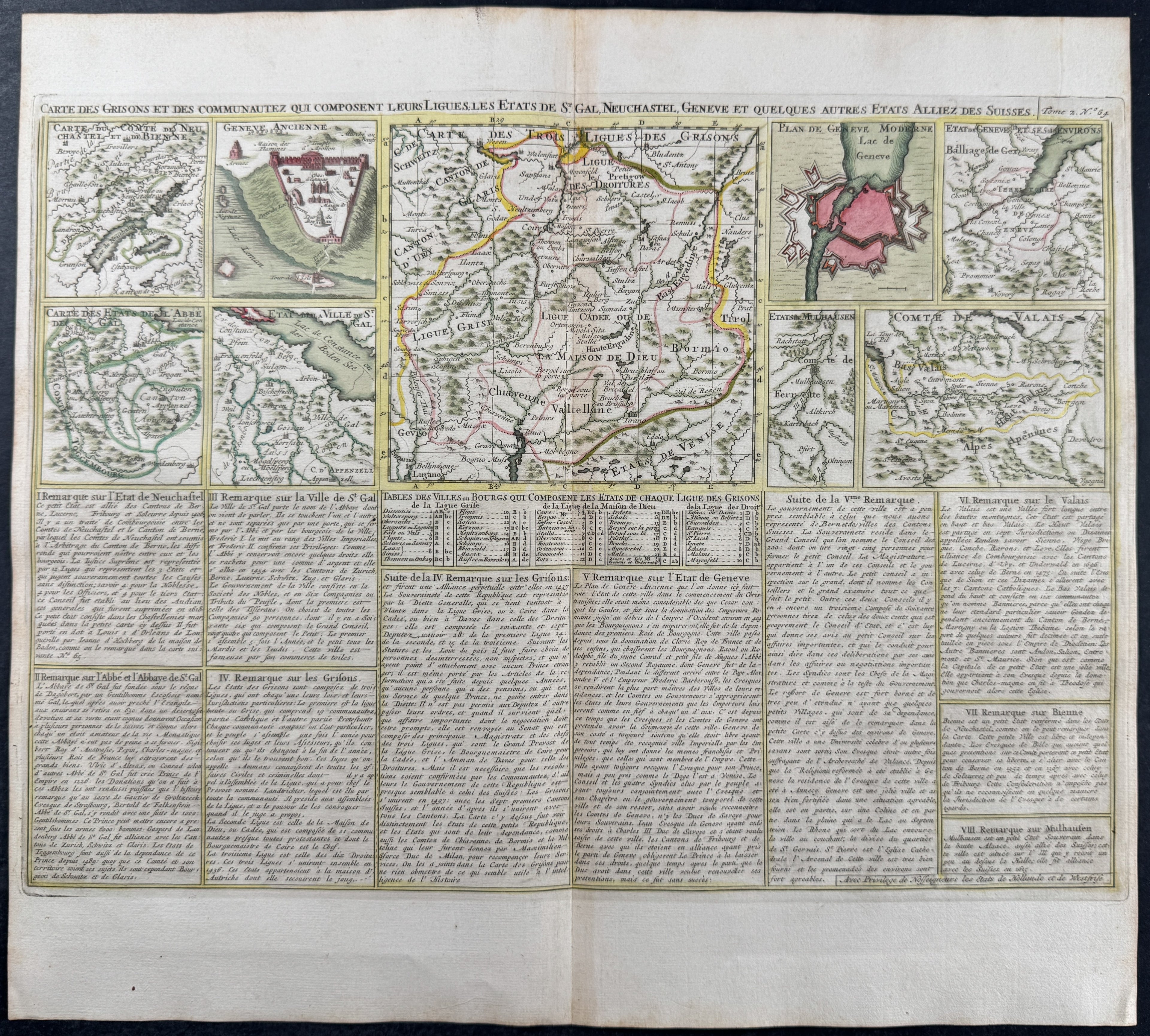 Maps of Geneva and Switzerland