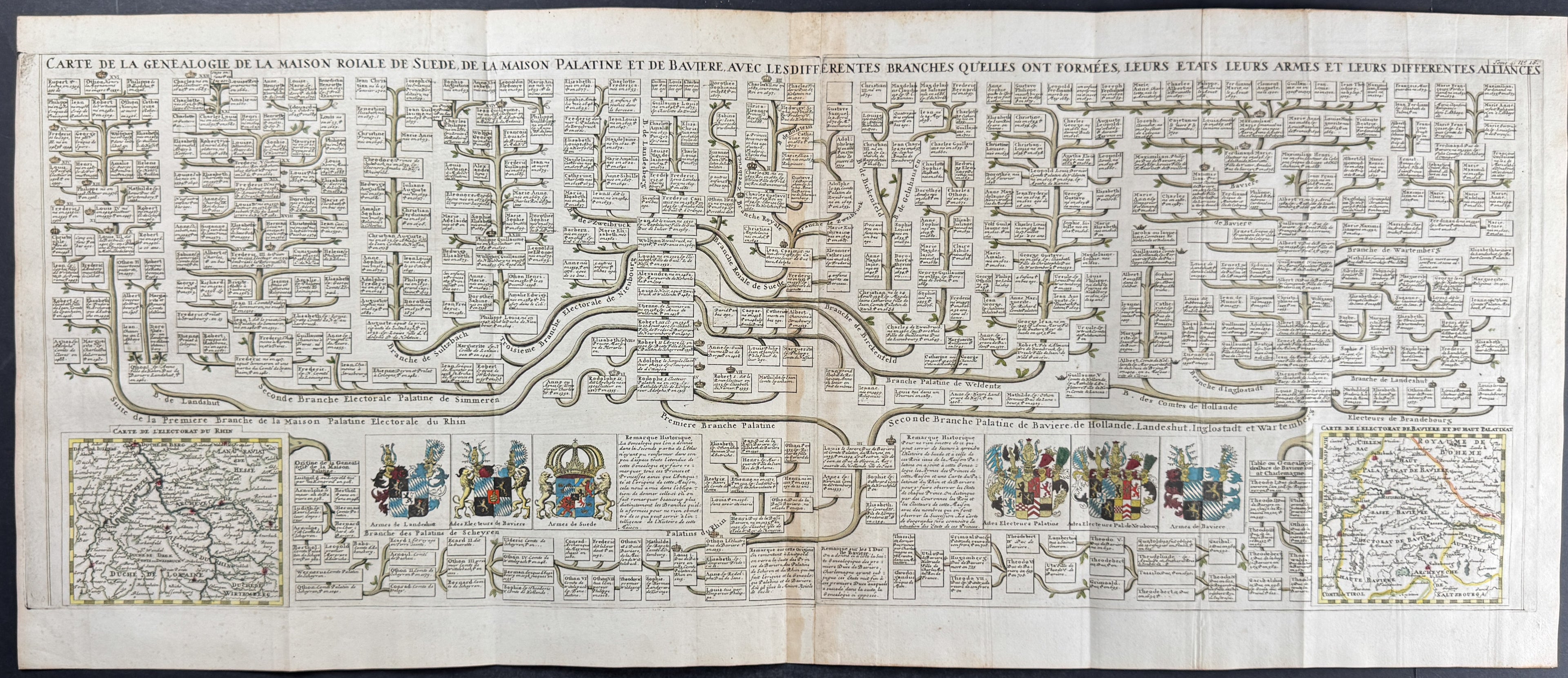 Genealogy Charts of Swedish Royals and Coats of Arms