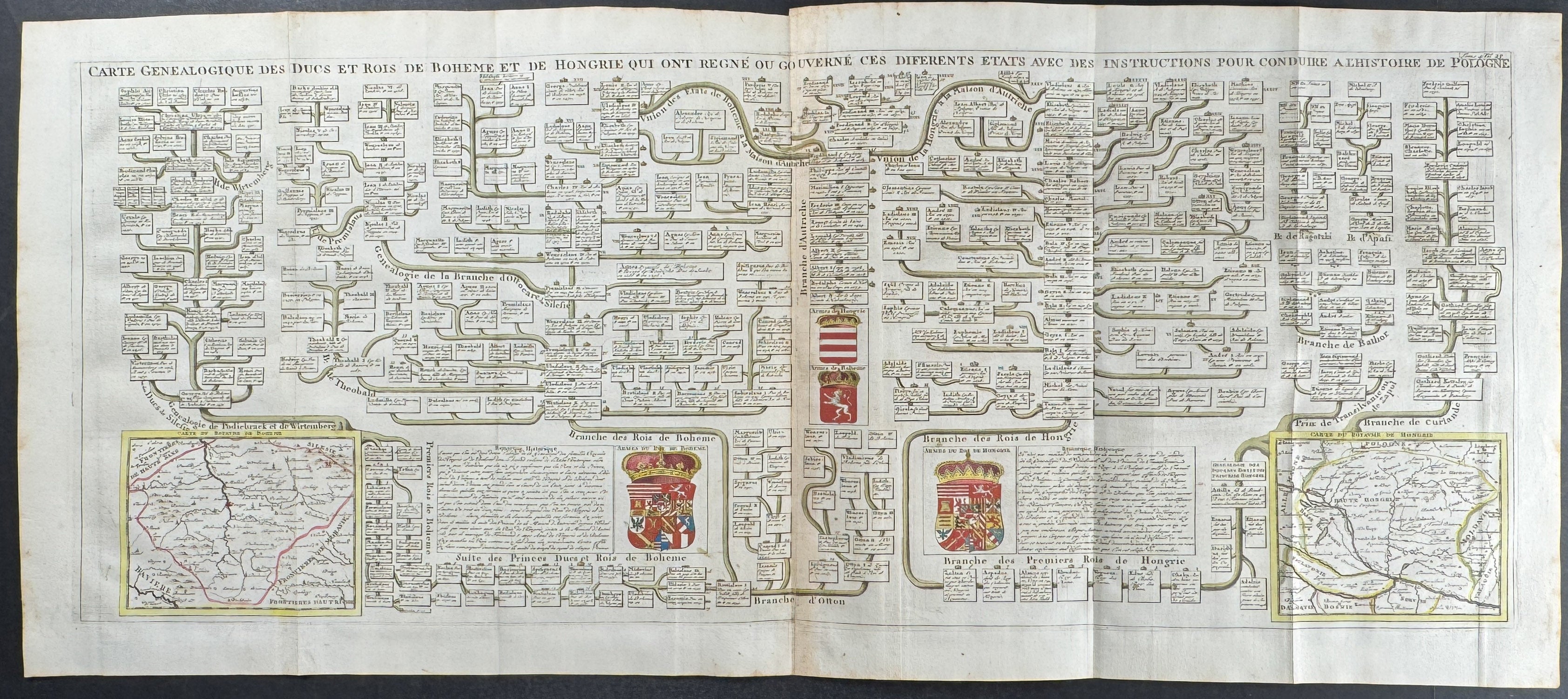 Genealogy Chart of Polish Royals and Coats of Arms