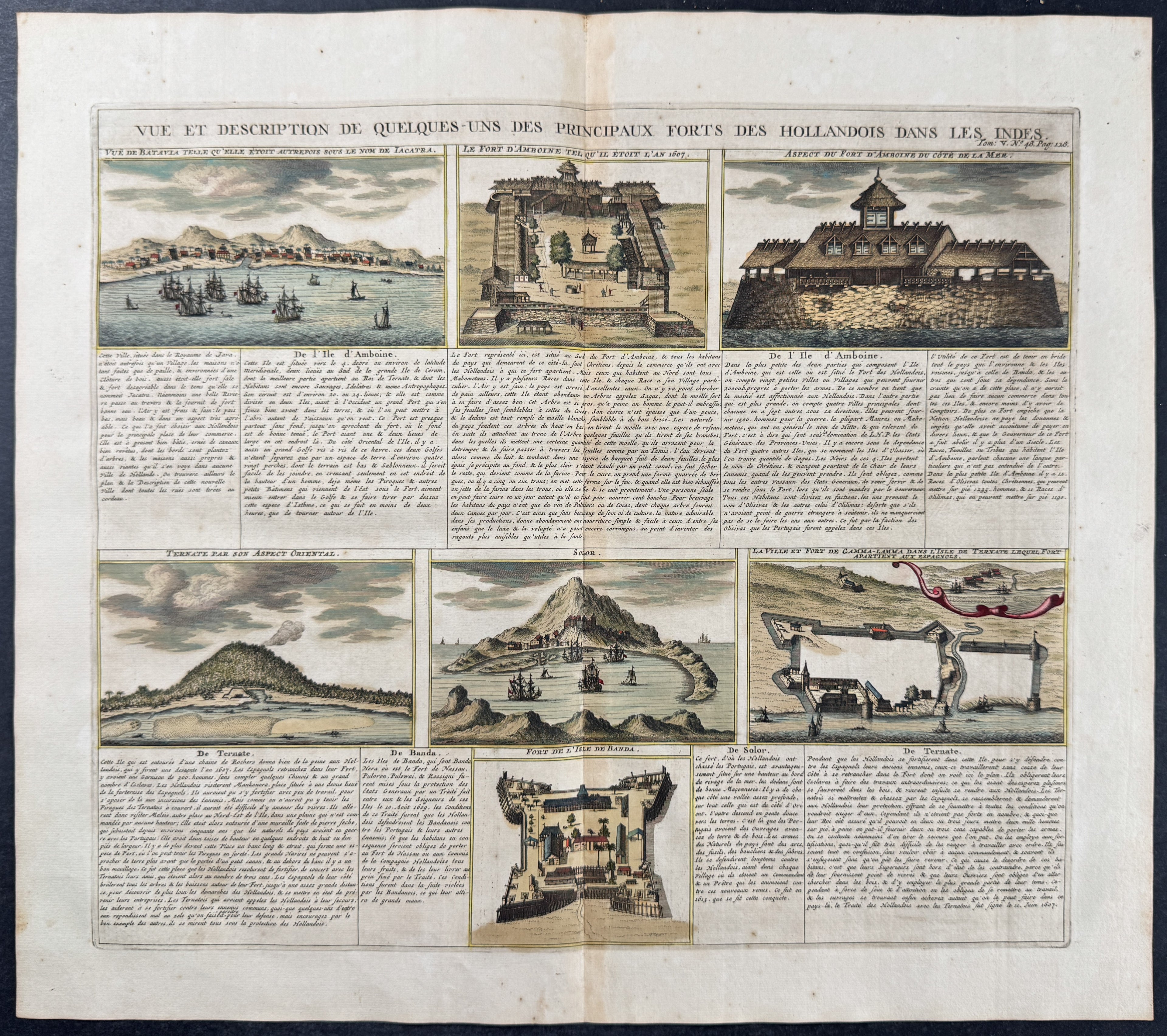 Forts and Views of East Indies of the Dutch East India Company