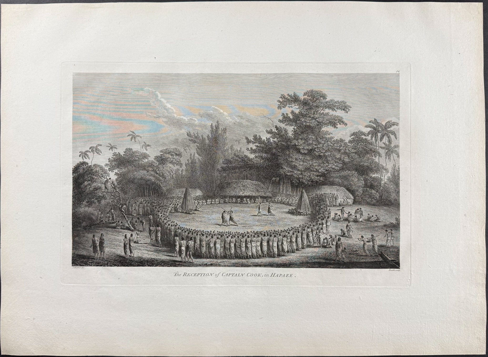 The Reception of Captain Cook in Hapaee