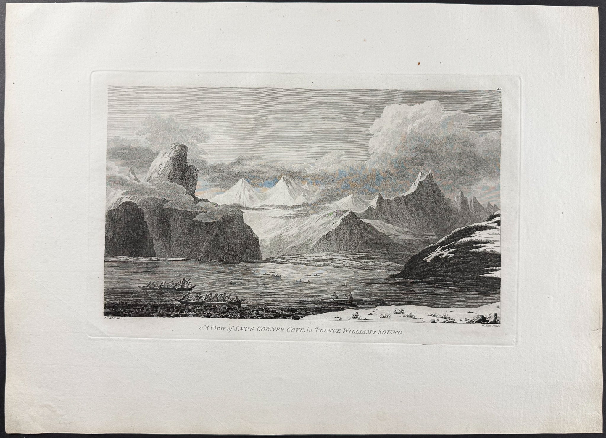 A View of Snug Corner Cove, in Prince William's Sound